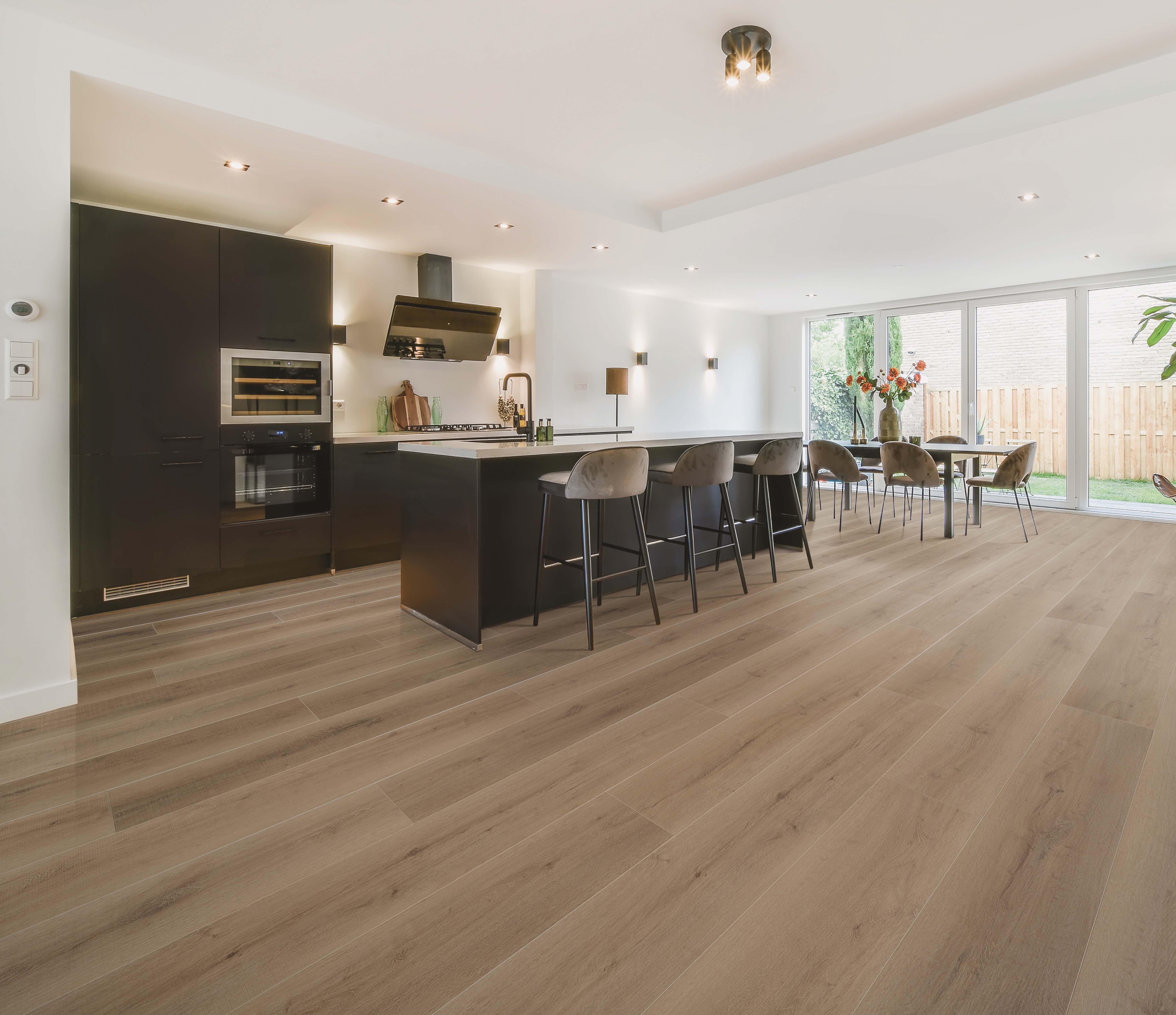 Mountain Creek Waterproof Rigid Core Luxury Vinyl Plank - Cork Pad