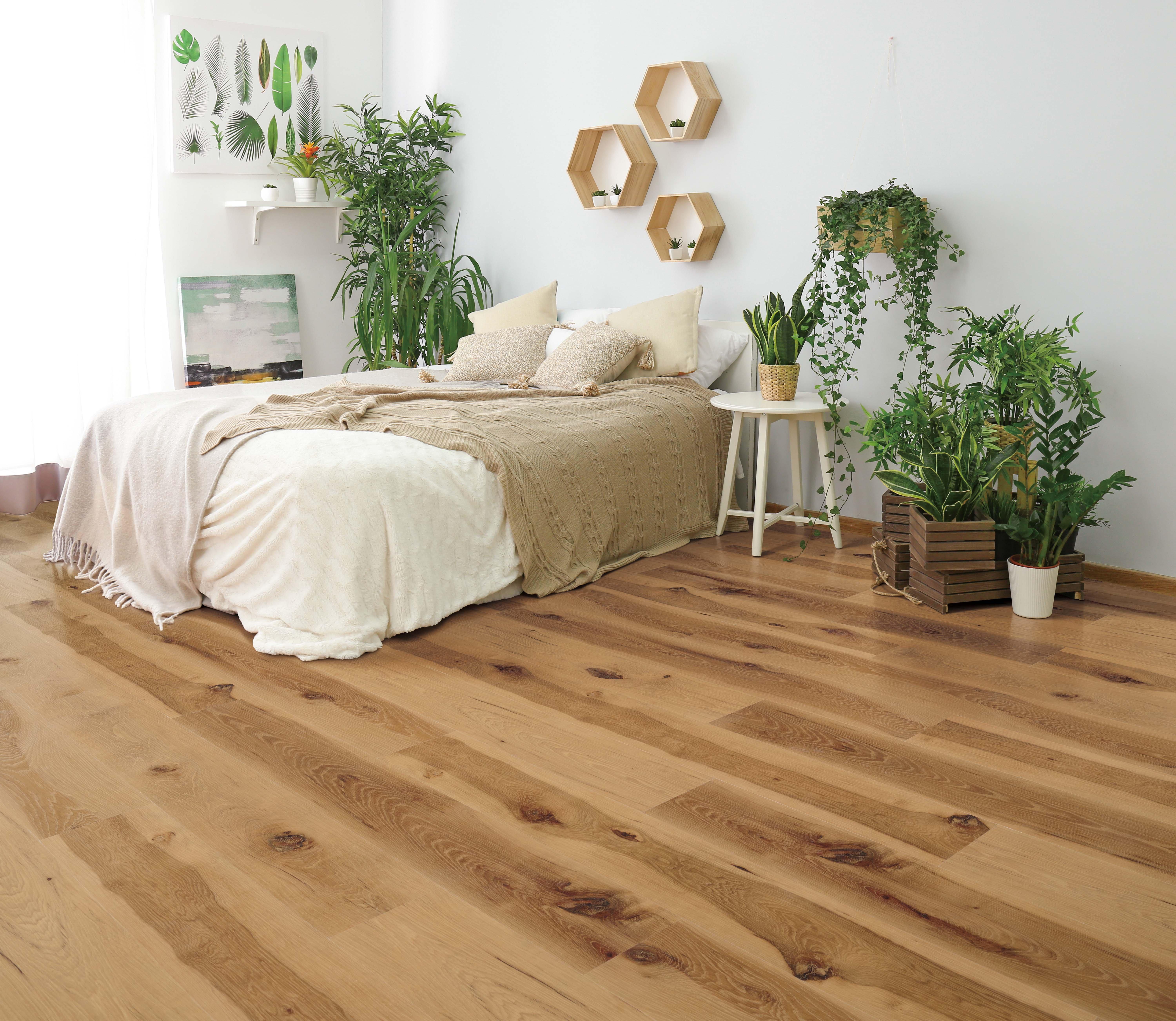 Vintage Charm Waterproof Rigid Core Luxury Vinyl Plank - Foam Pad