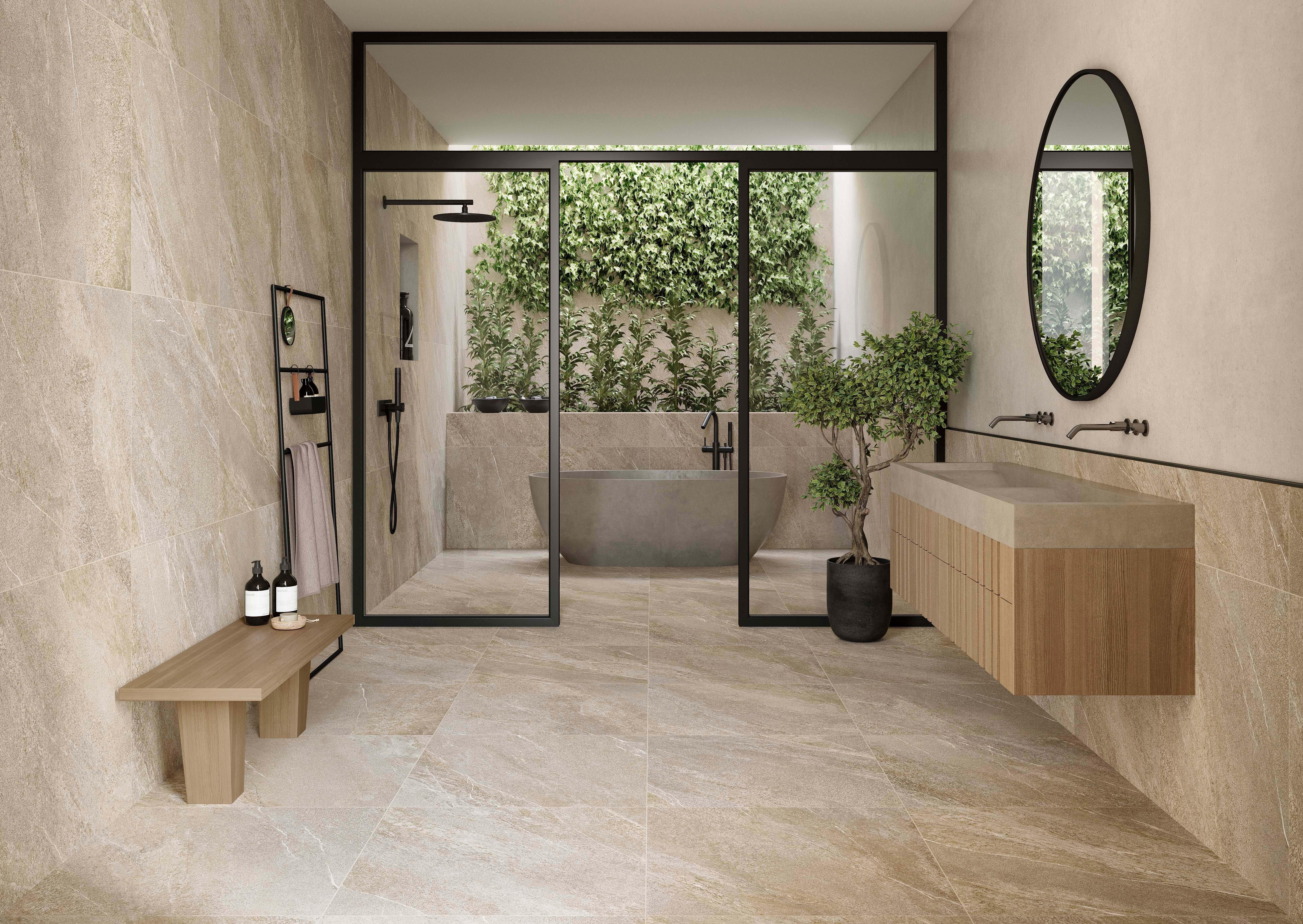 Desert Greystone Matte Porcelain Tile