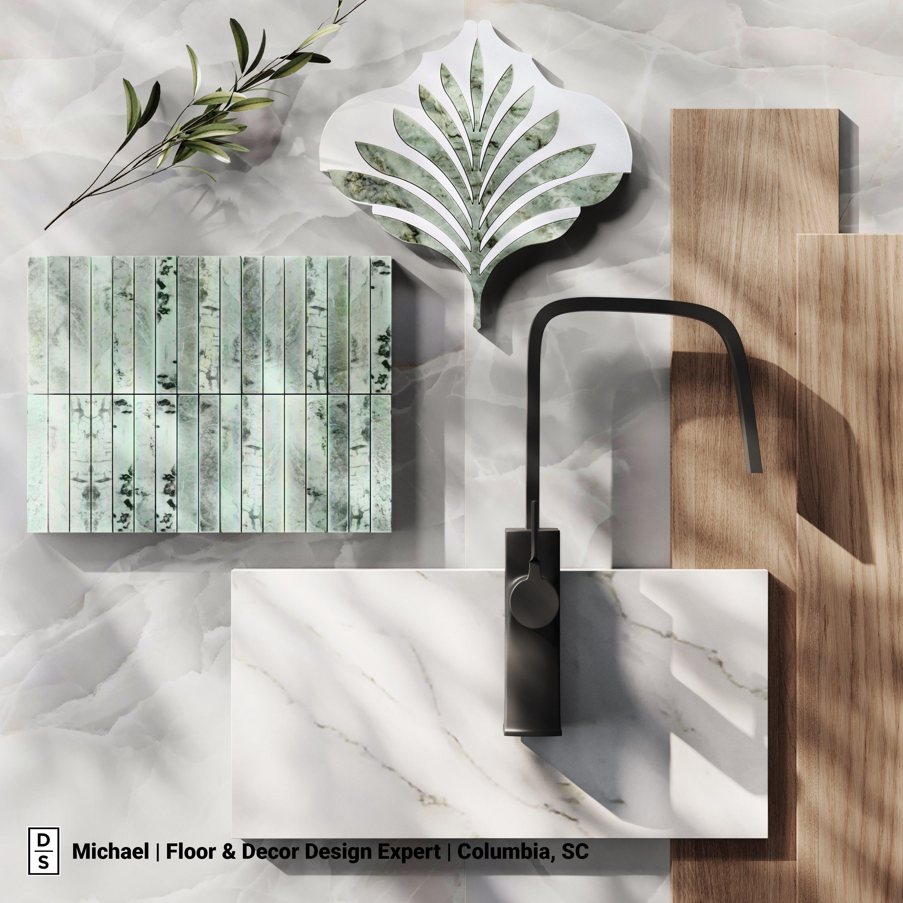 Petersburg Ash Herringbone Wire Brushed Solid Hardwood