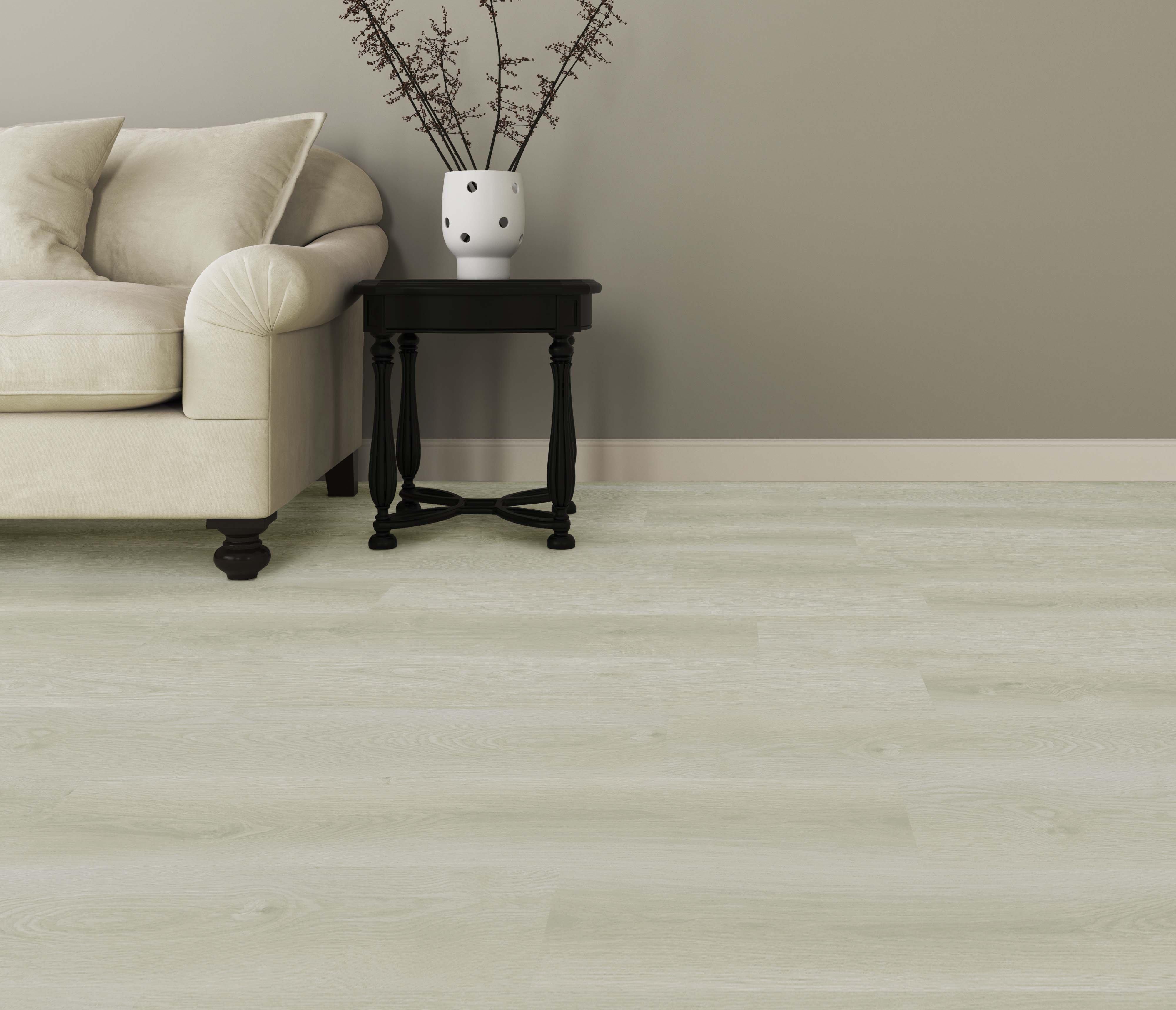 Iced Oak Waterproof Rigid Core Luxury Vinyl Plank - Foam Pad