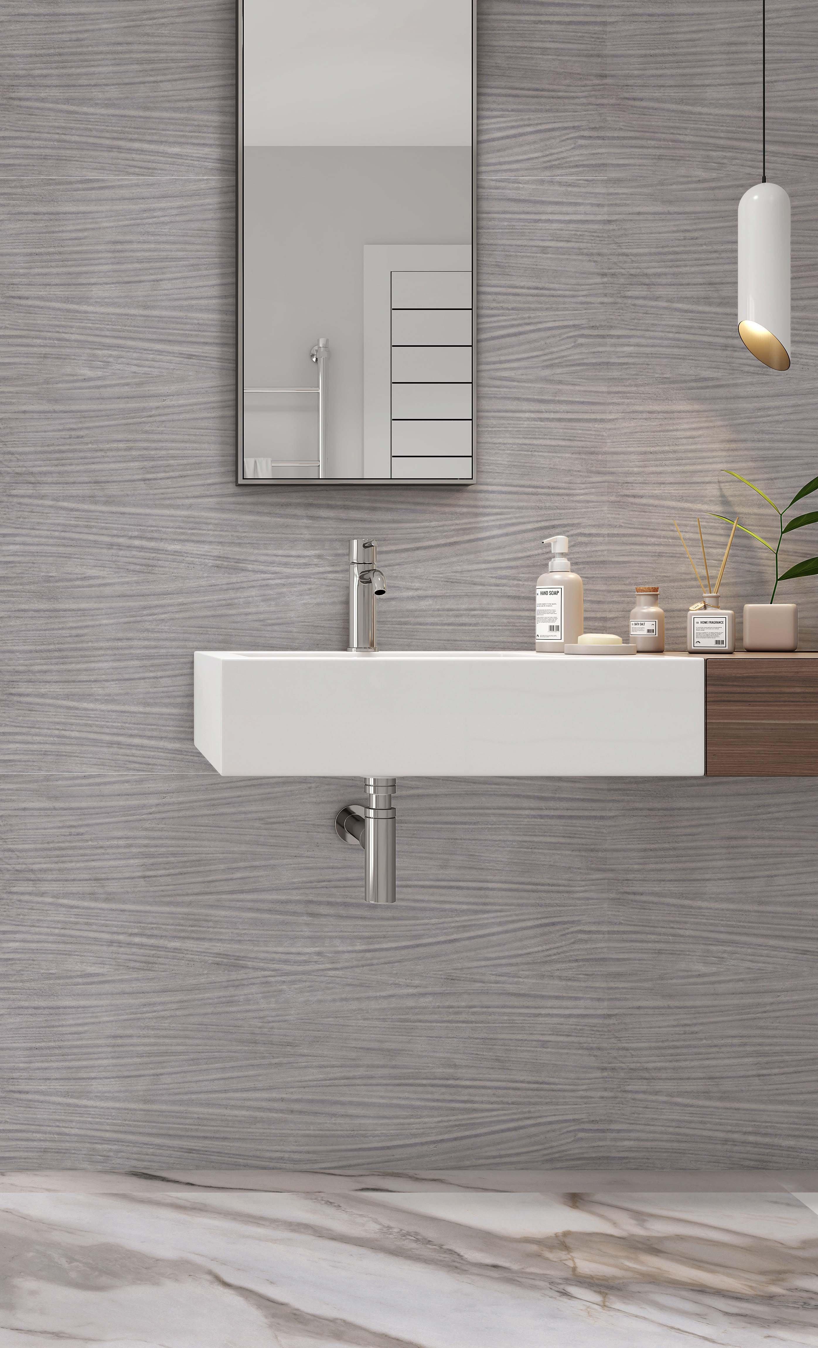 Carson Concrete Dimensional Wall Tile