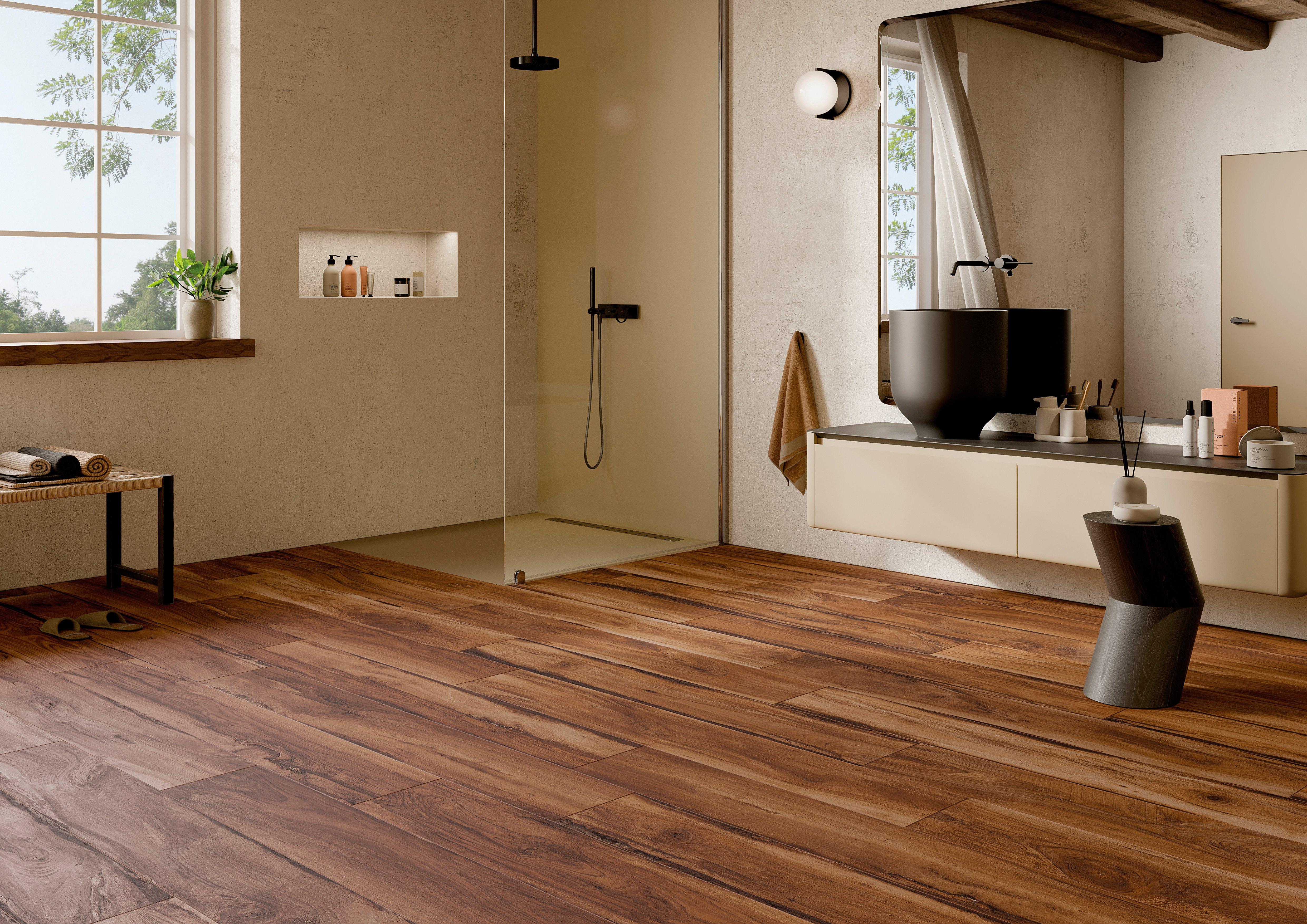 Tobacco Cask Porcelain Wood Plank Tile