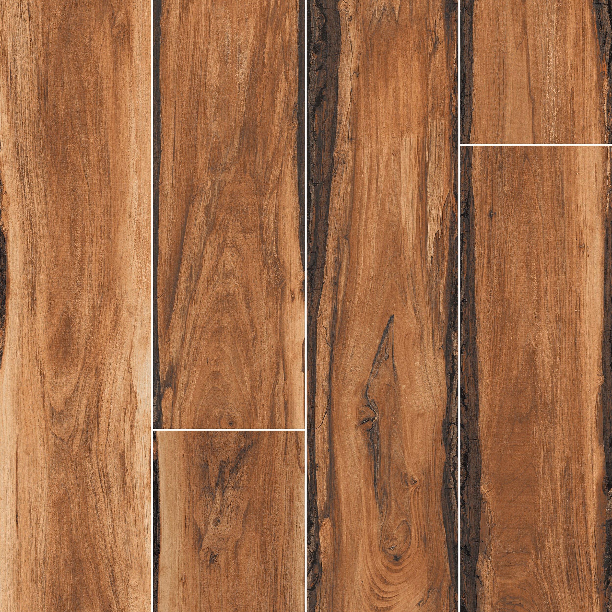 Tobacco Cask Porcelain Wood Plank Tile