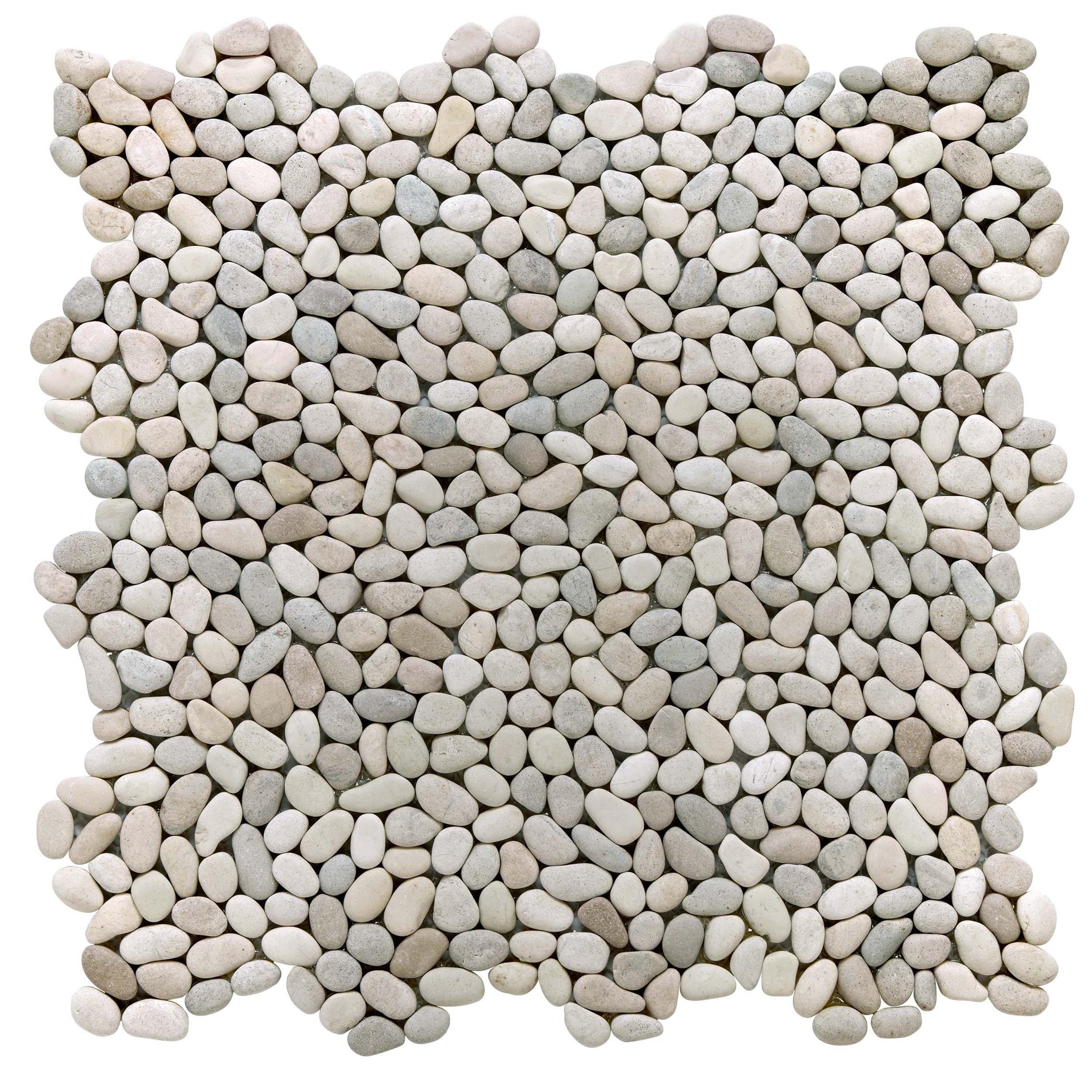Sand Harbour Micro Pebble Tumbled Stone Mosaic