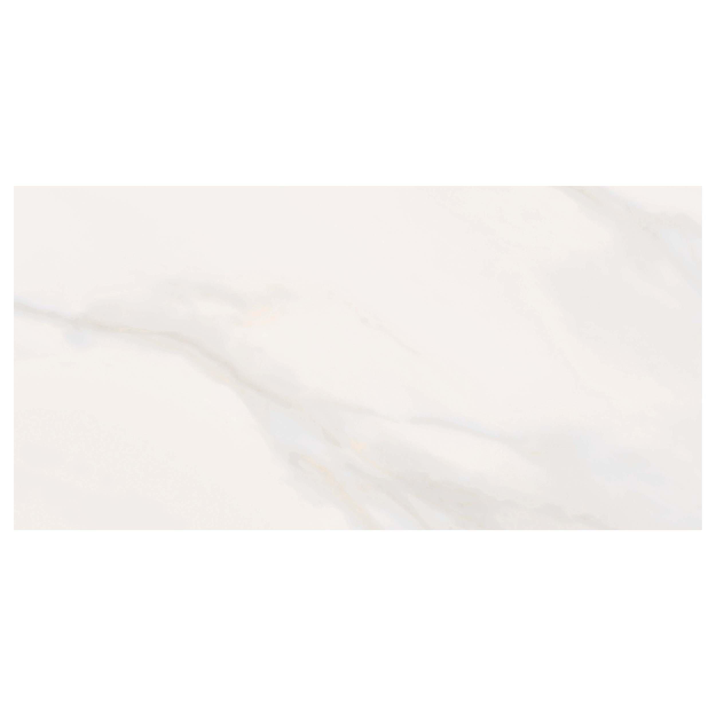 Andover White 12 x 24 Matte Floor and Wall Porcelain Tile