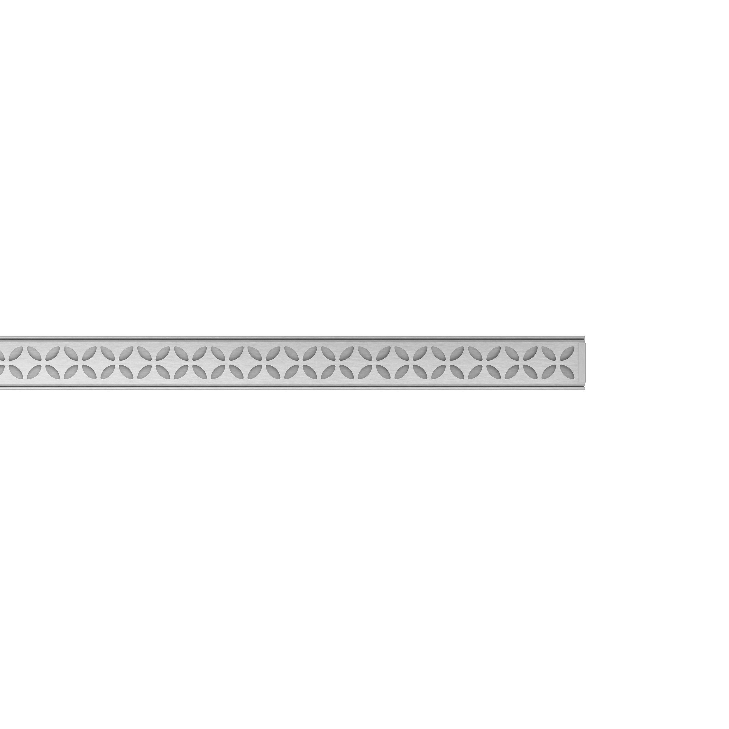 Schluter Kerdi-Line 4ft. Vario Floral Linear Drain