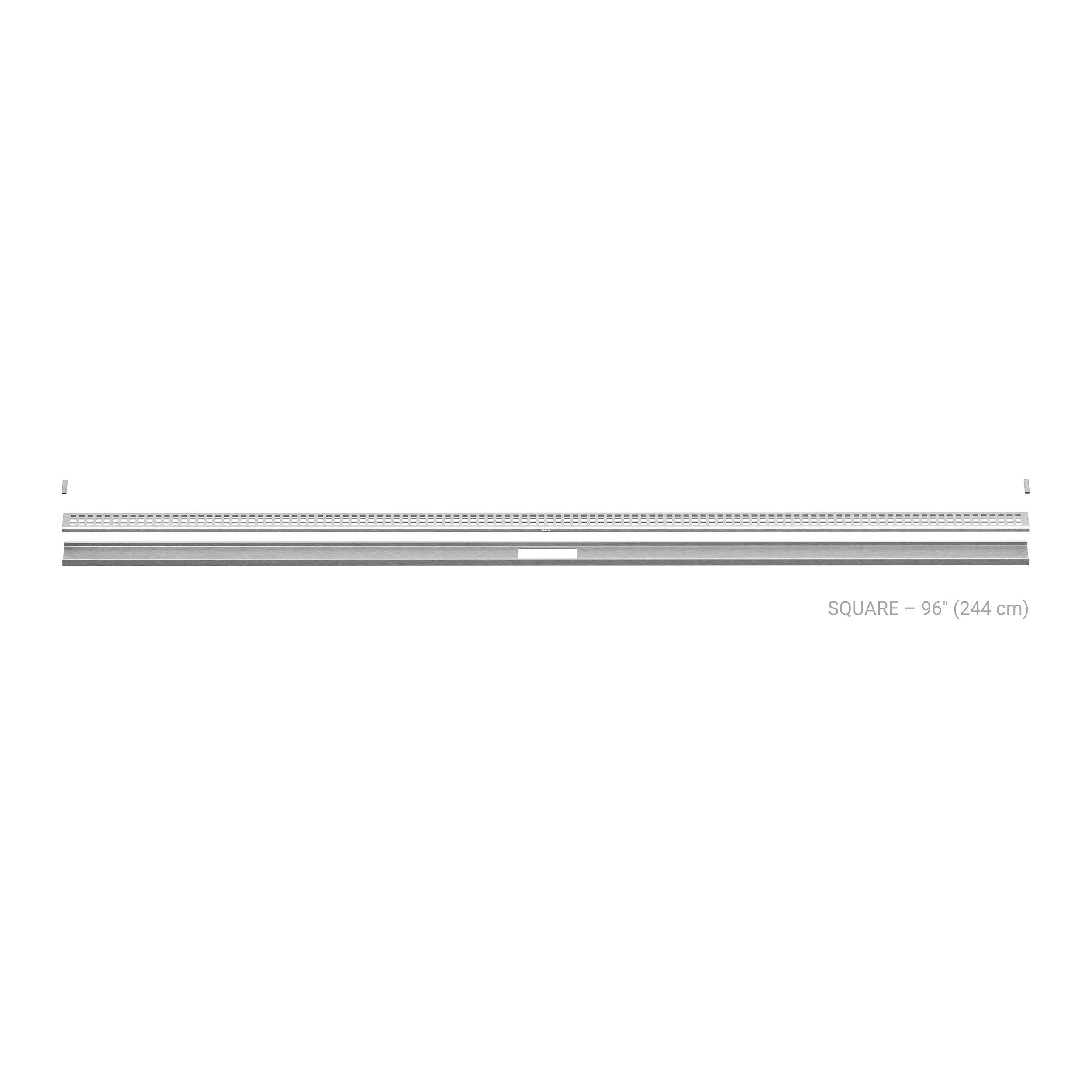 Schluter Kerdi-Line 8ft. Vario Square Linear Drain