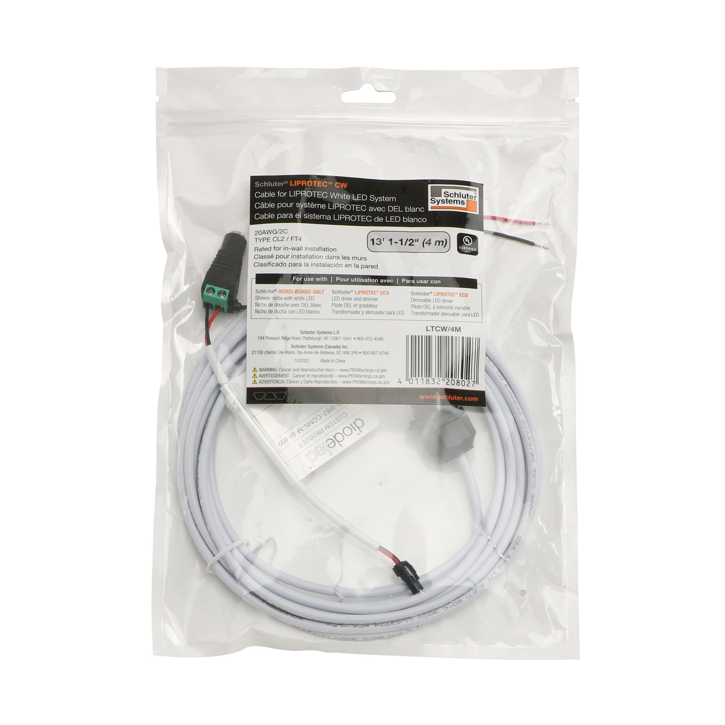 Schluter Liprotec-CW 13ft. Cable