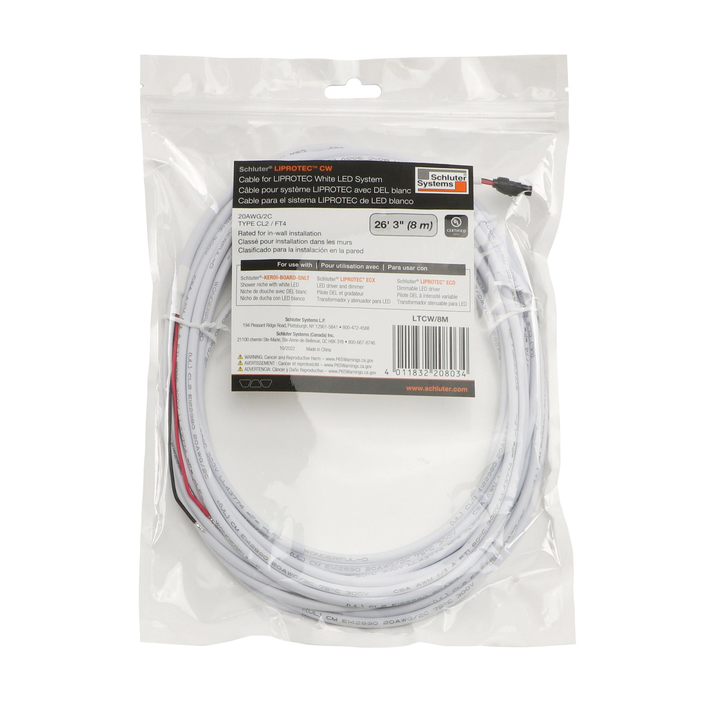 Schluter Liprotec-CW 26t. Cable