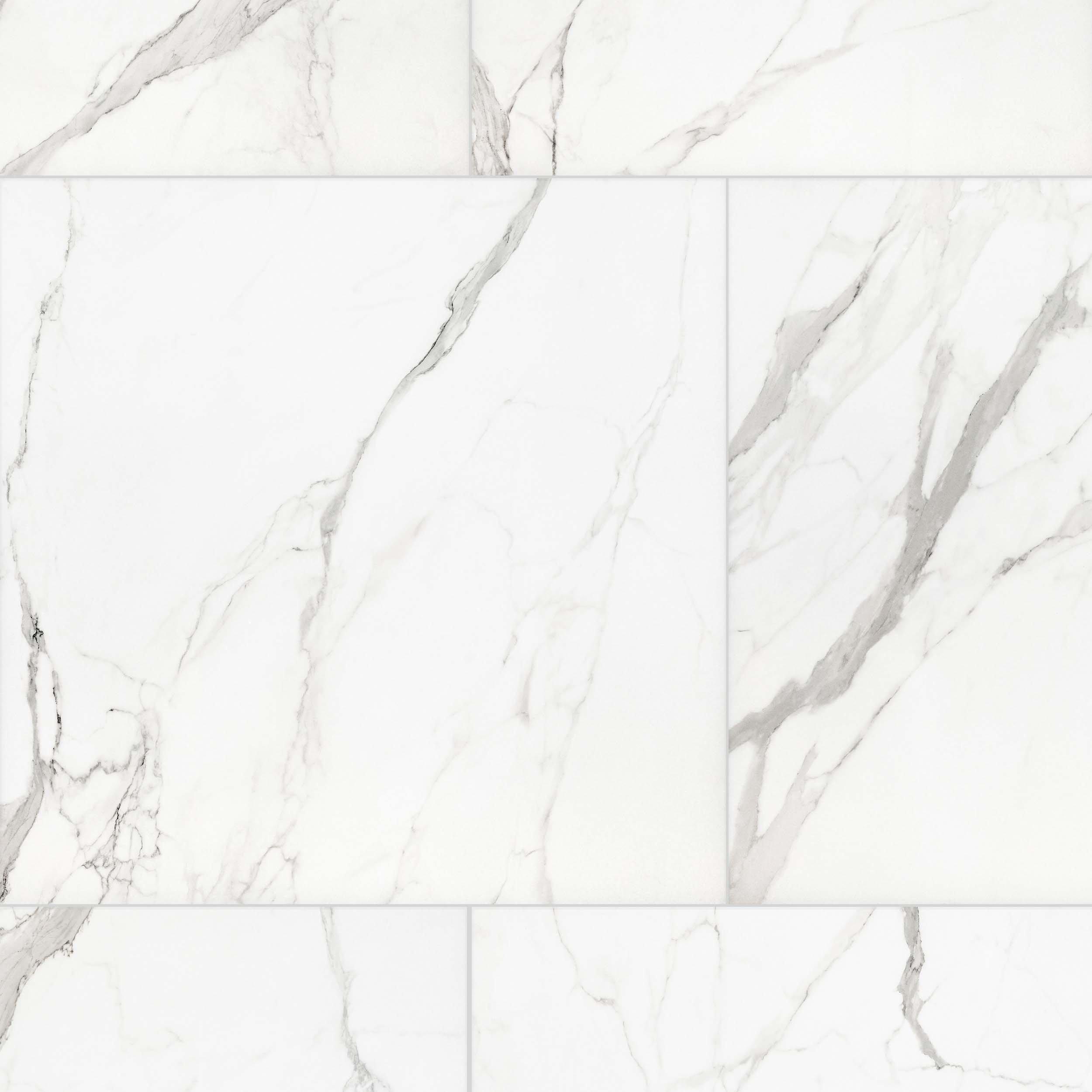 Monet Blanc Polished Porcelain Tile