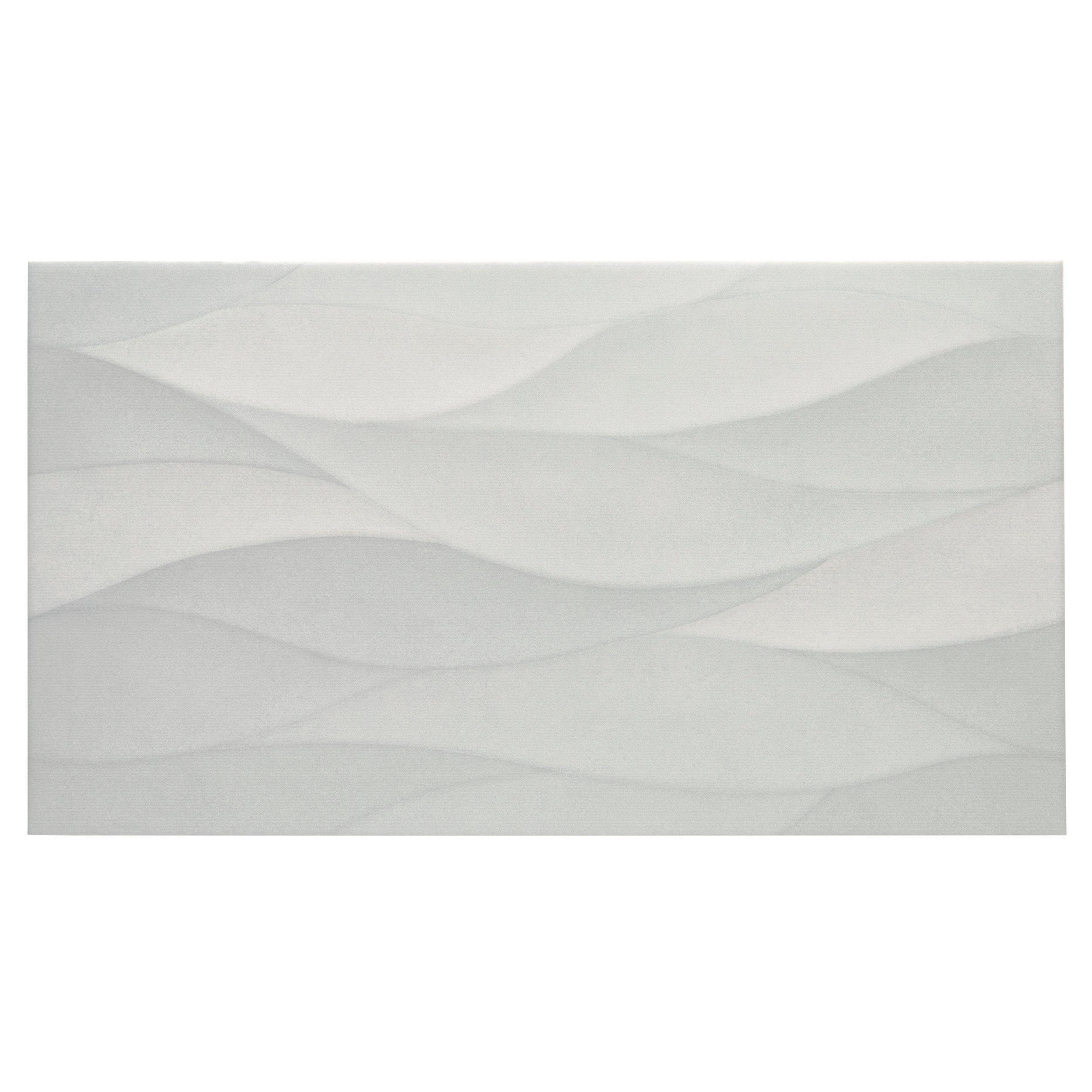 Wave Gris Ceramic Wall Tile