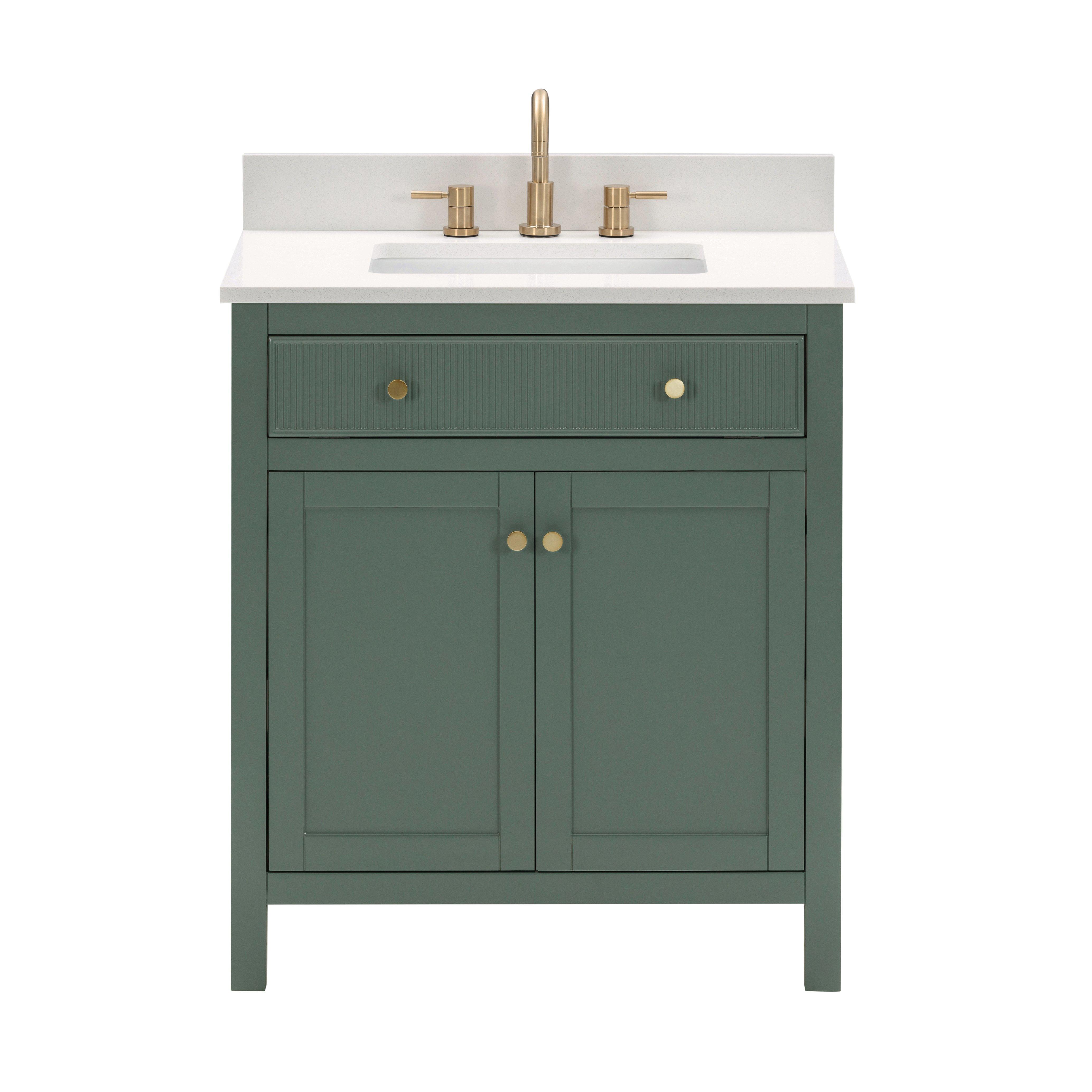 Dylan Vanity with Quartz Top