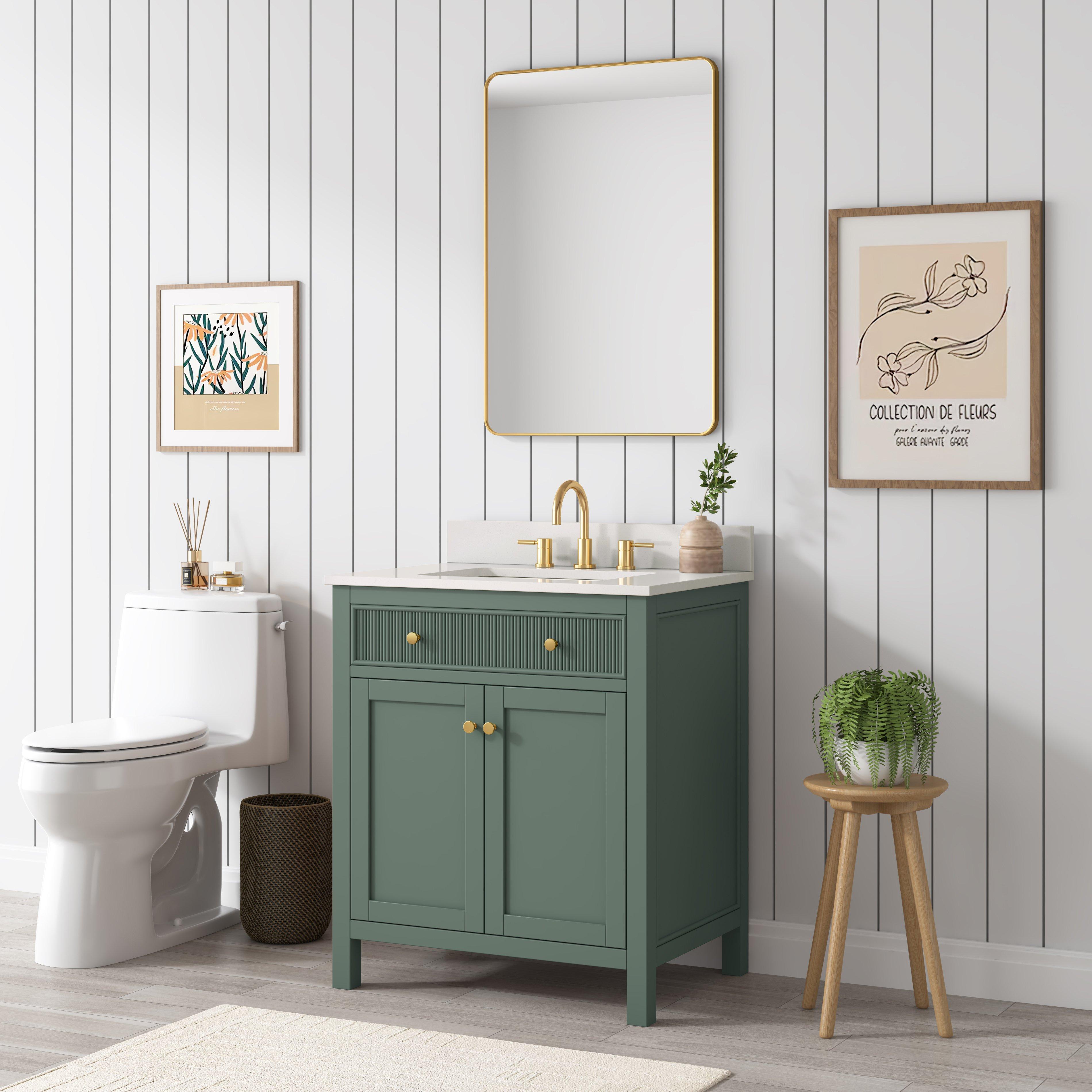 Dylan Vanity with Quartz Top