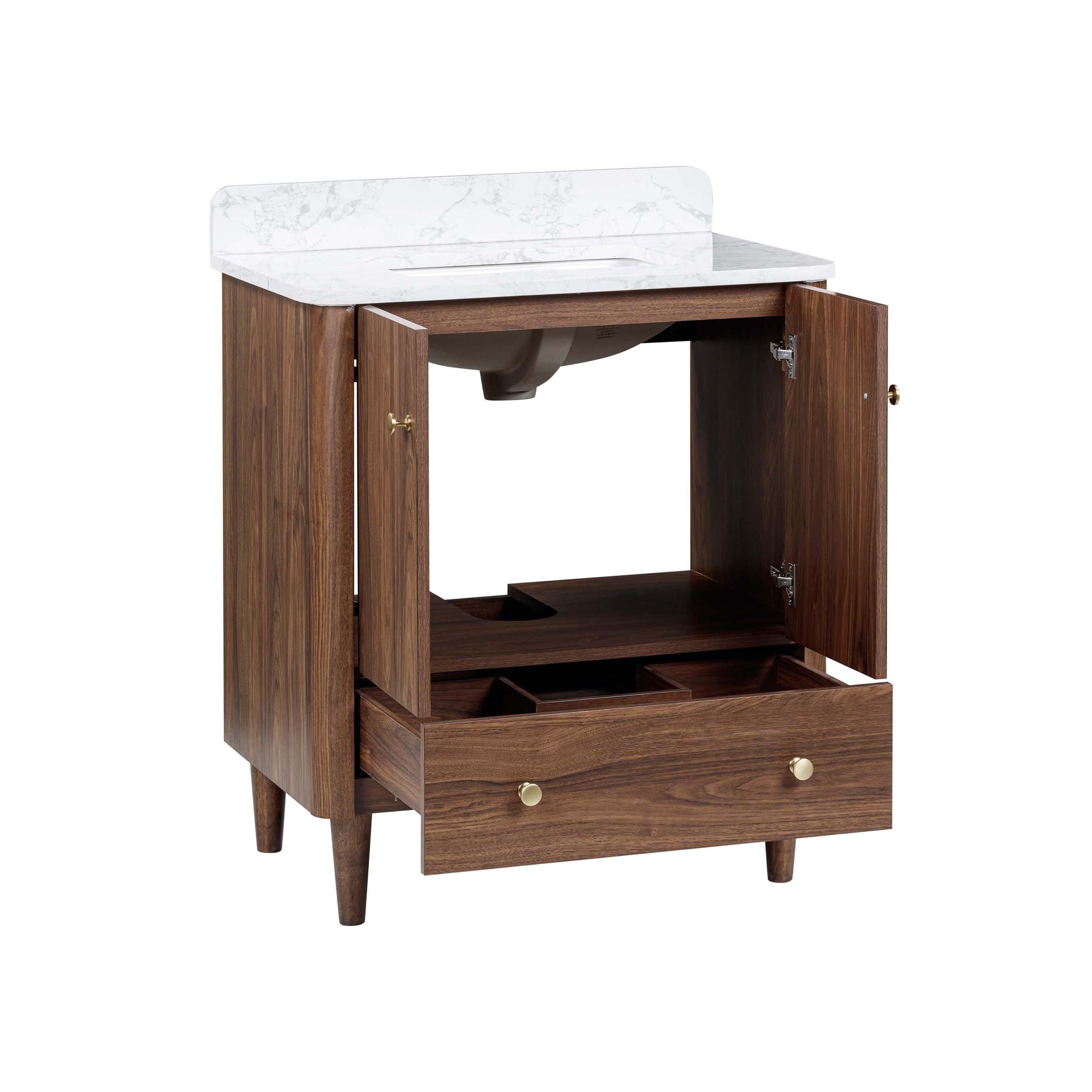 Leyah Vanity with Engineered Stone Top