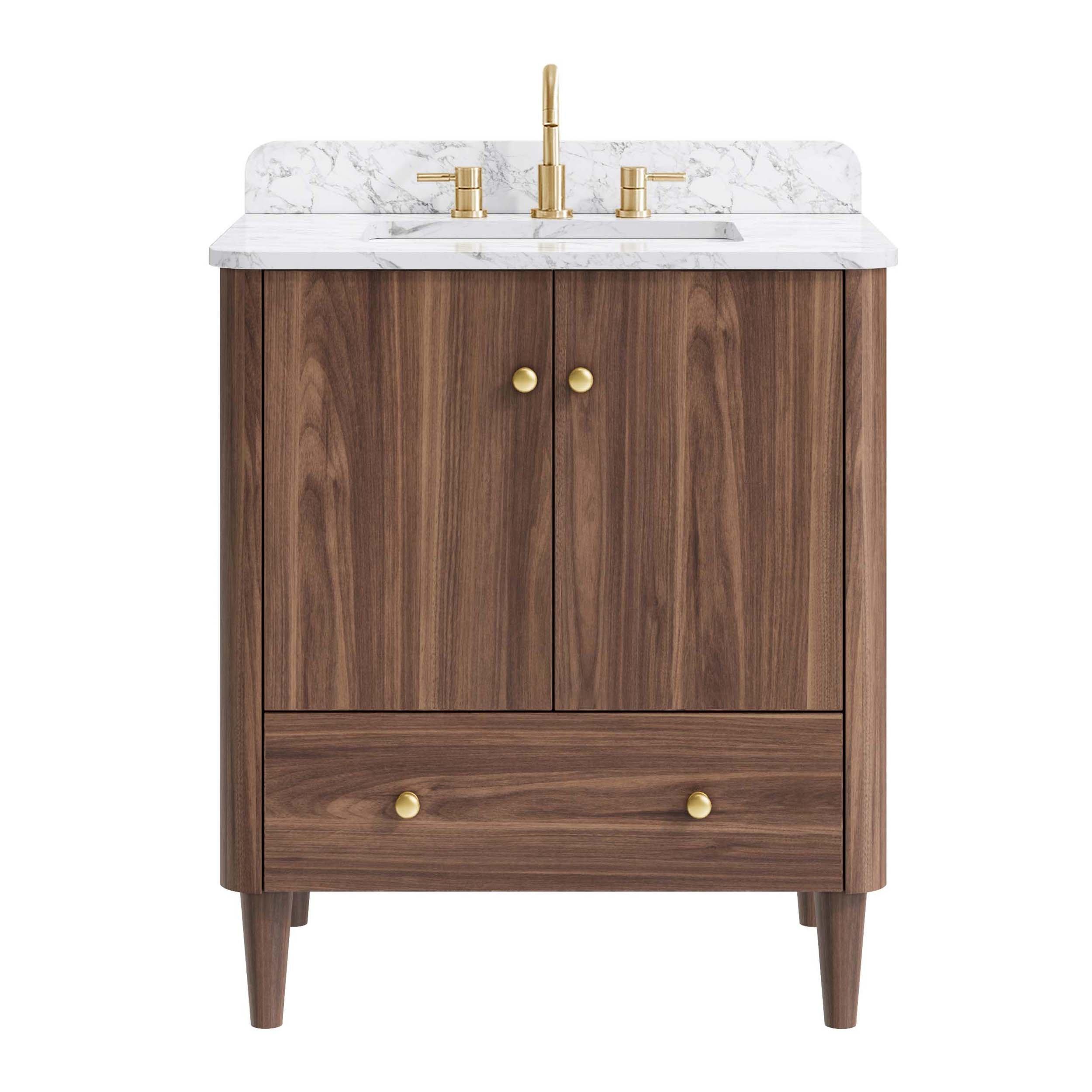 Leyah Vanity with Engineered Stone Top