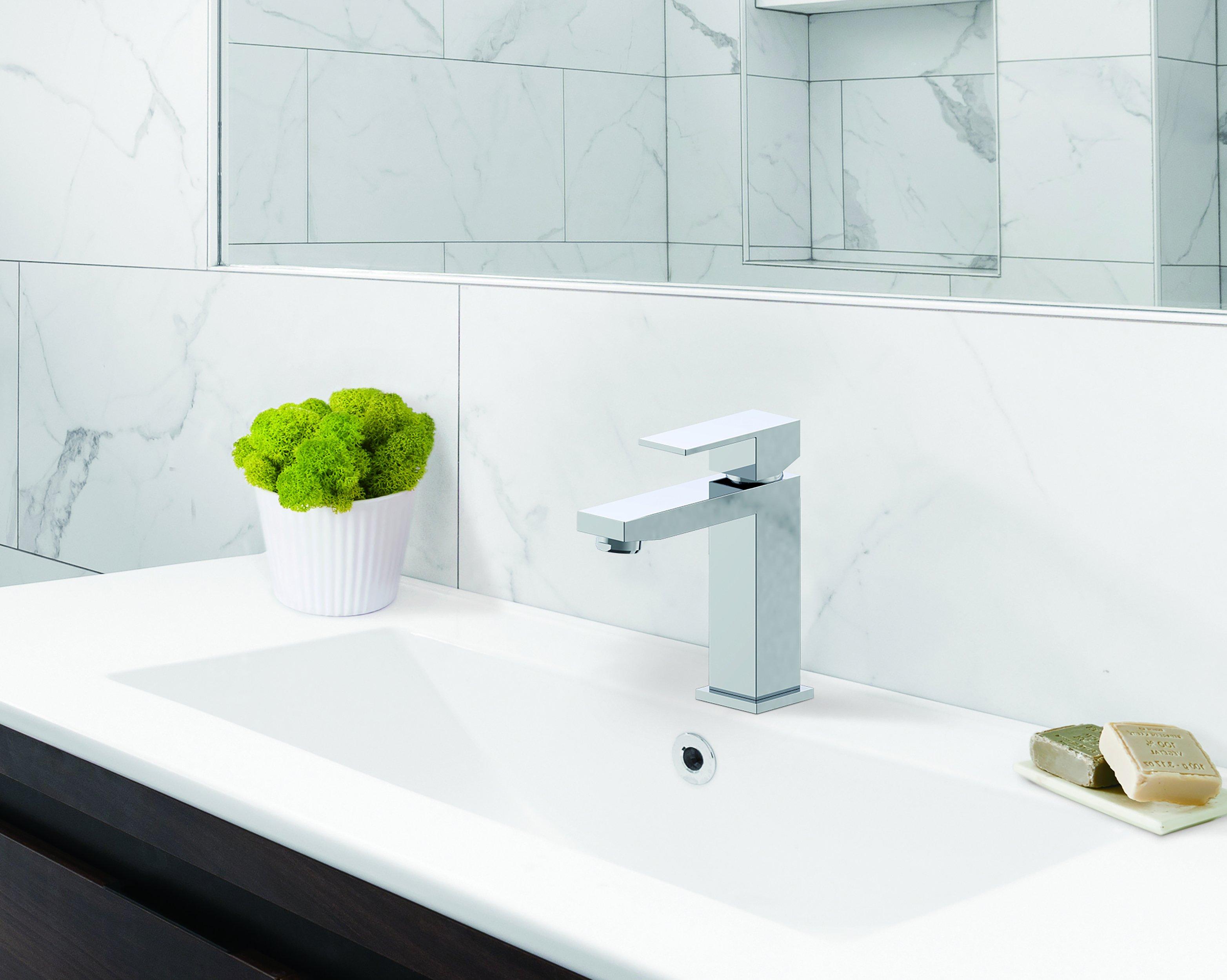 Royce Monoblock Polished Chrome Bath Faucet