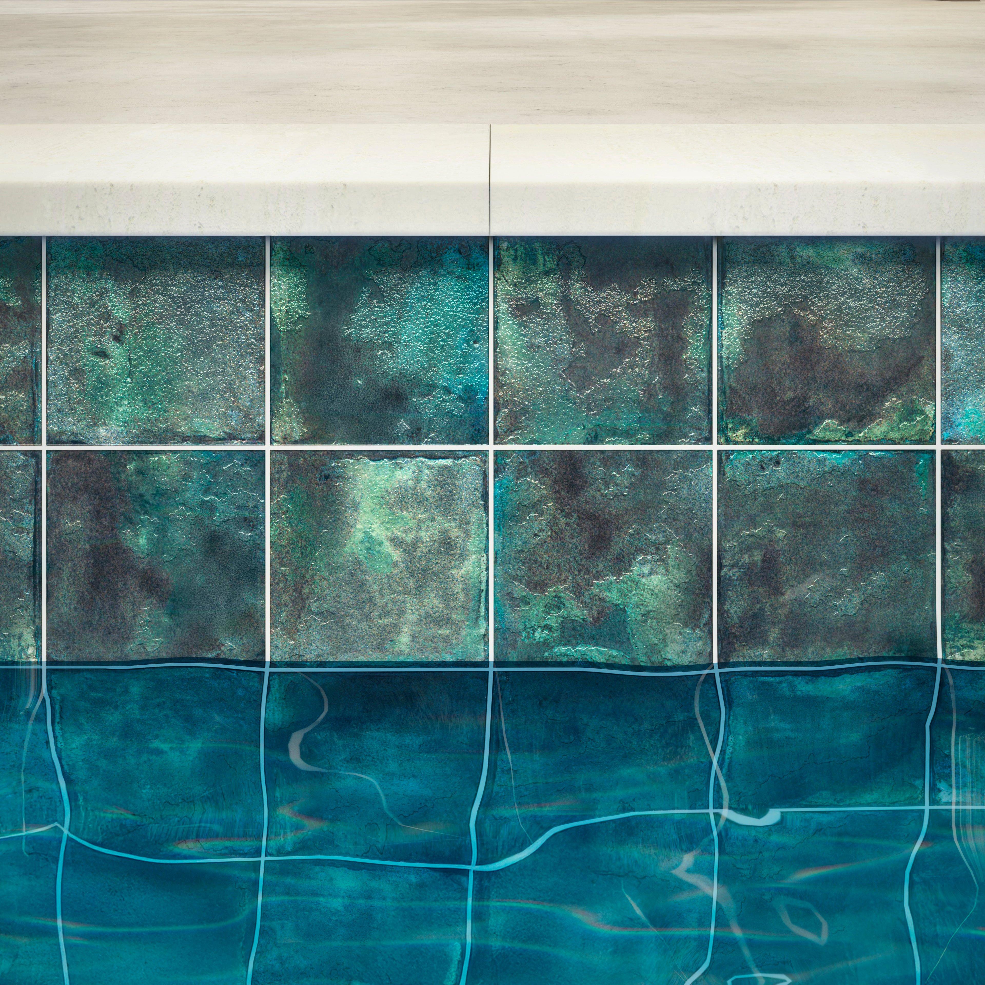 Ivory Dunes Tumbled Limestone Eased Edge 3cm. Paver Coping