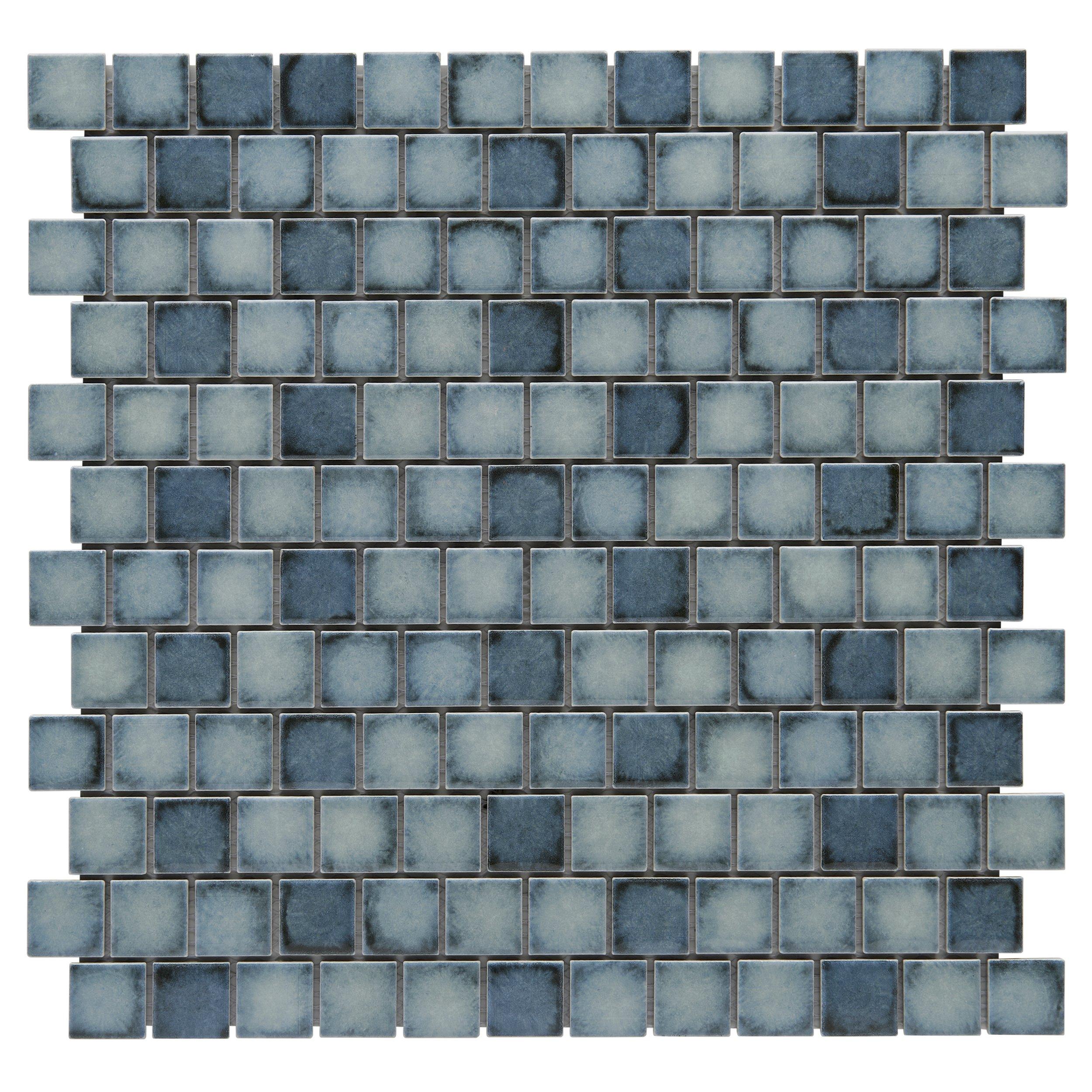 Playa Vista Oceana Square Porcelain Mosaic
