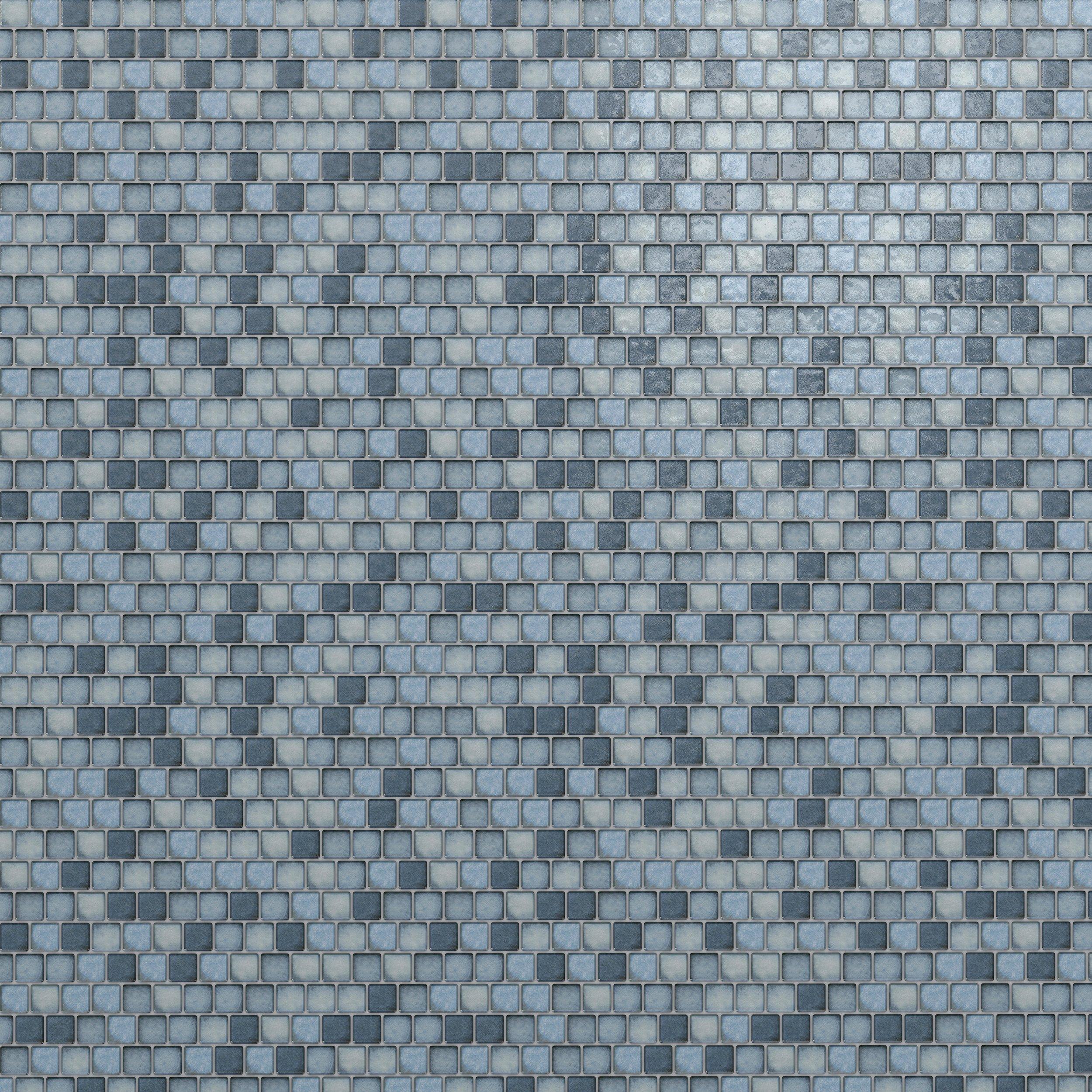 Playa Vista Oceana Square Porcelain Mosaic