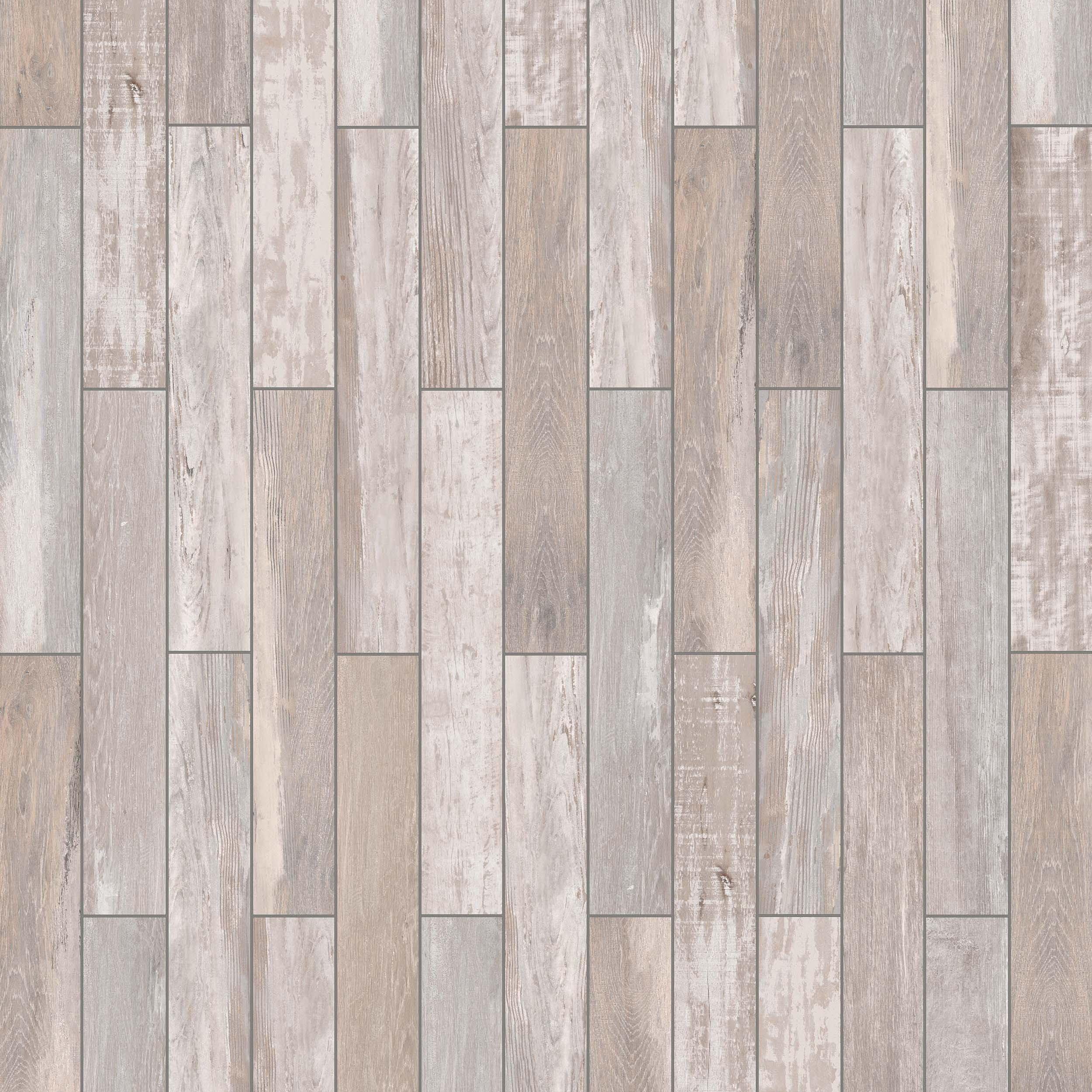 Rustic Drift Wood Plank Matte Porcelain Tile