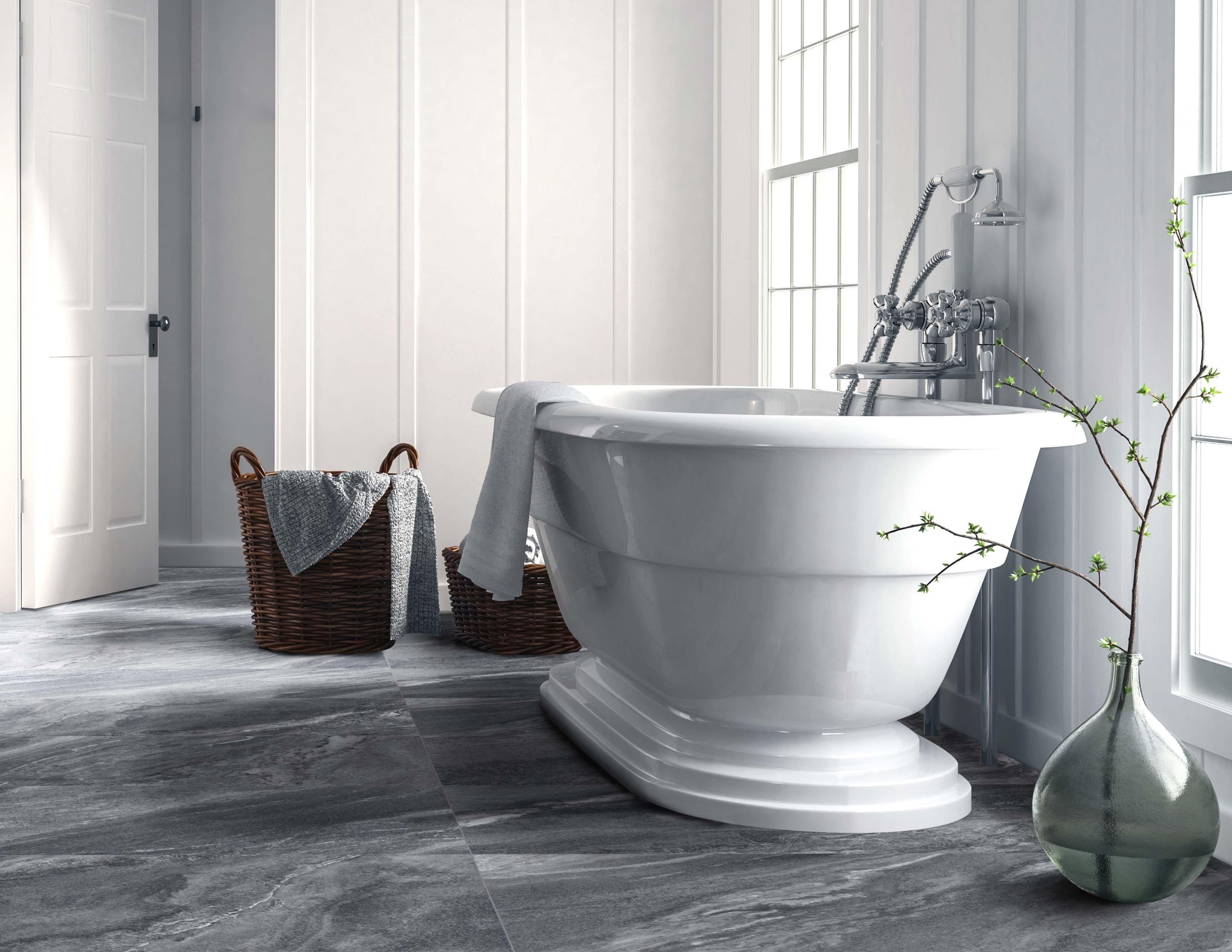 Carbone Ash Porcelain Tile | Floor and Decor