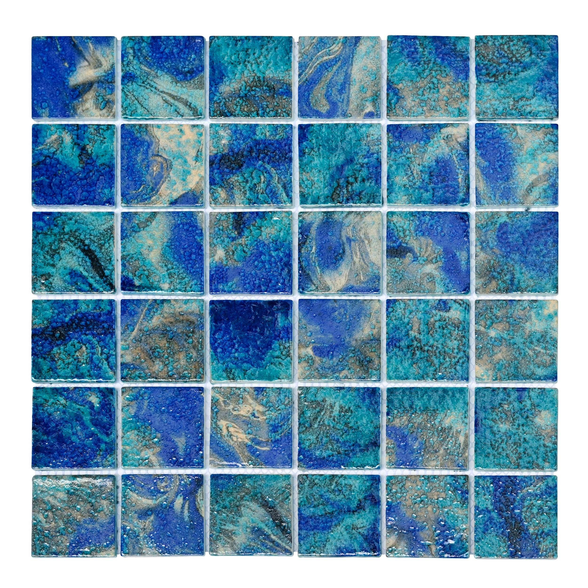 Tierra Glass Square Mosaic