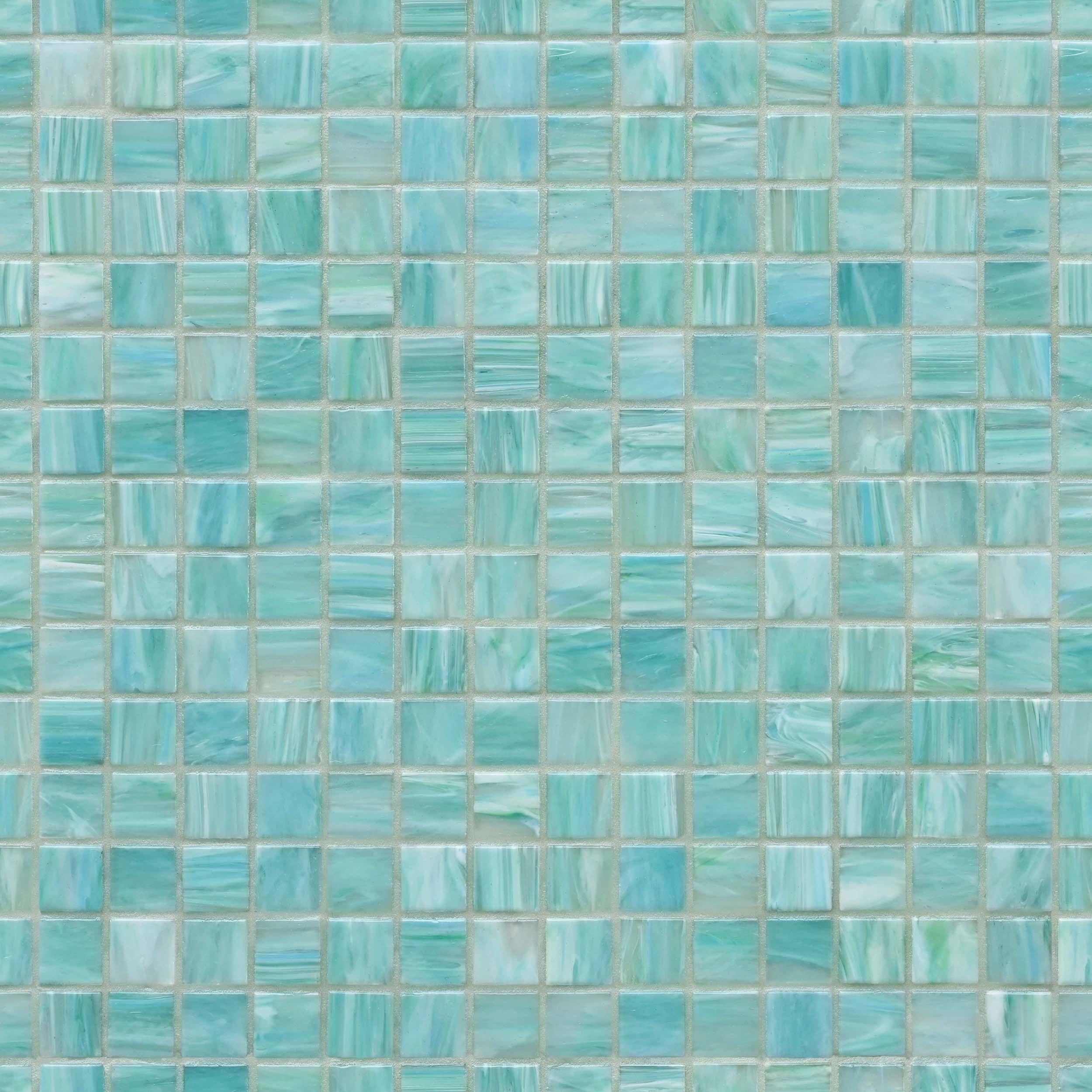 Hermosa Square Glass Mosaic