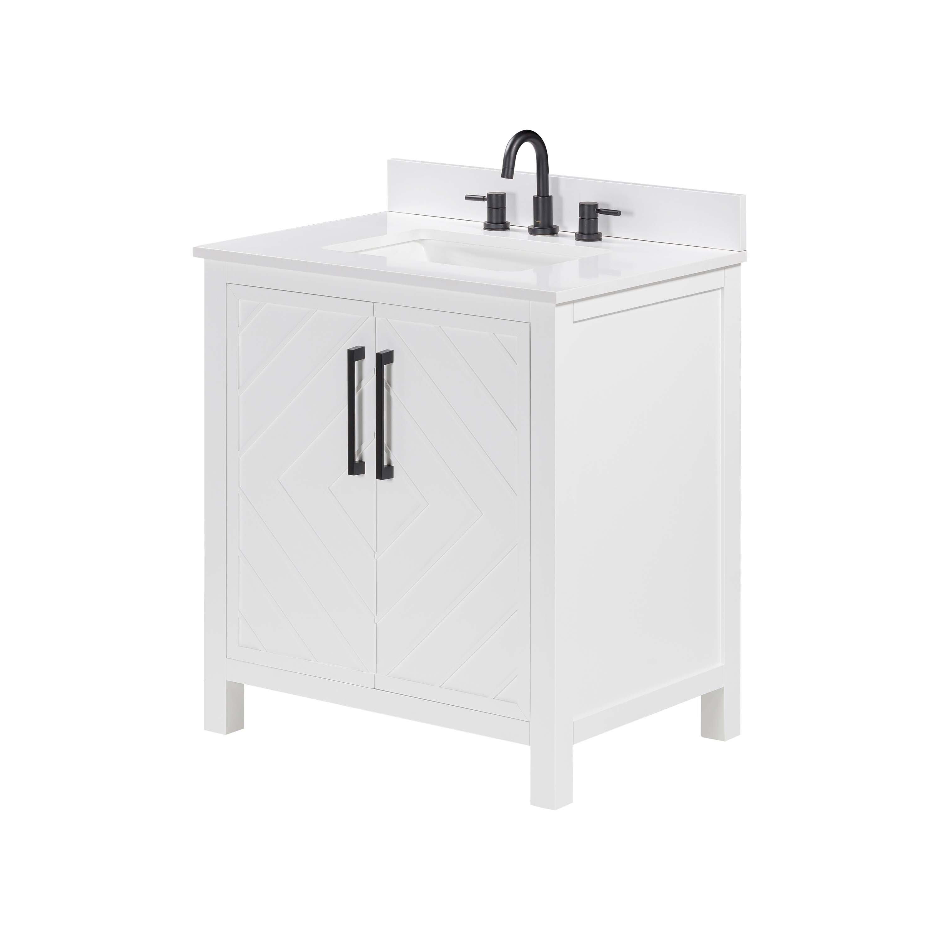 Bryce Vanity with Engineered Stone Top