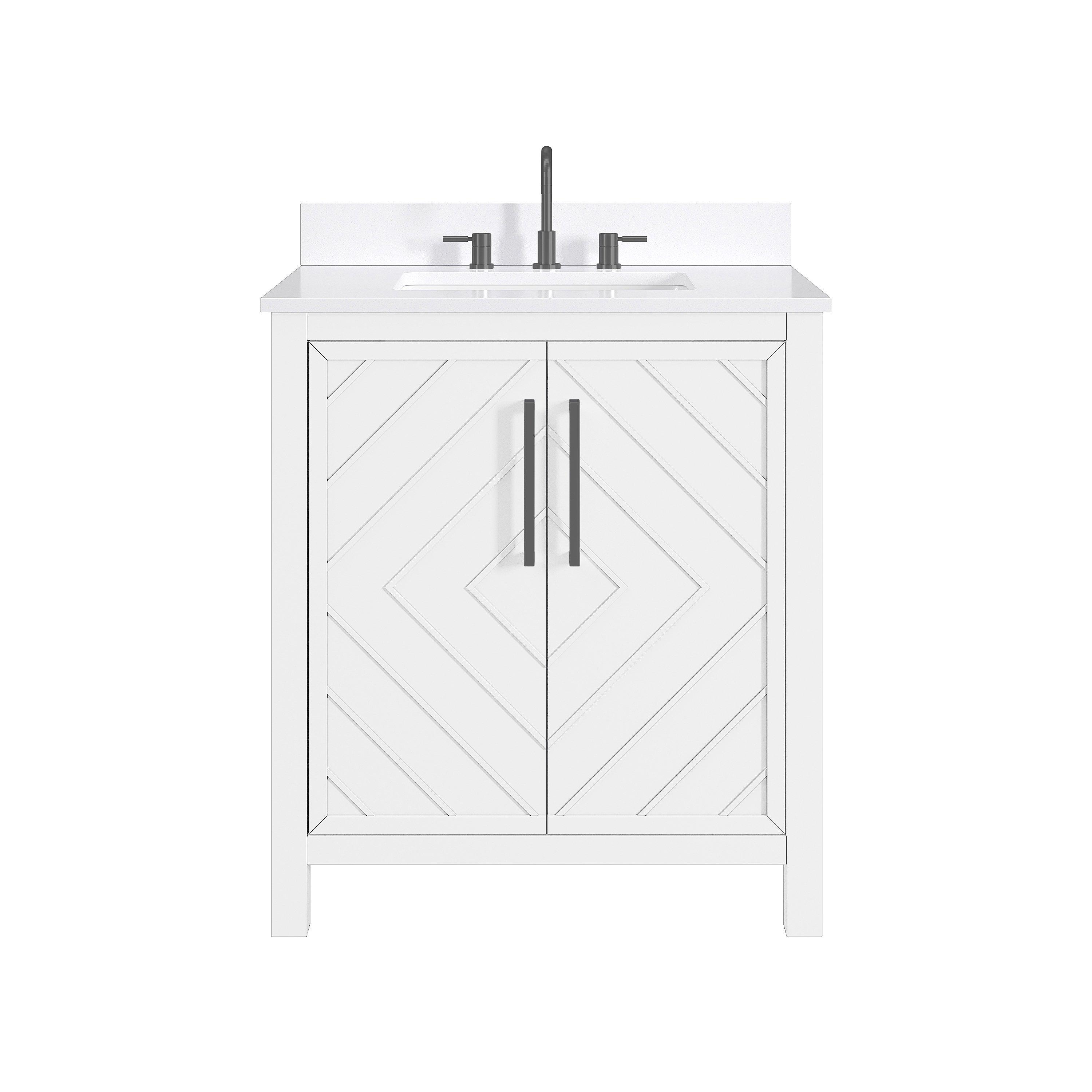 Bryce Vanity with Engineered Stone Top