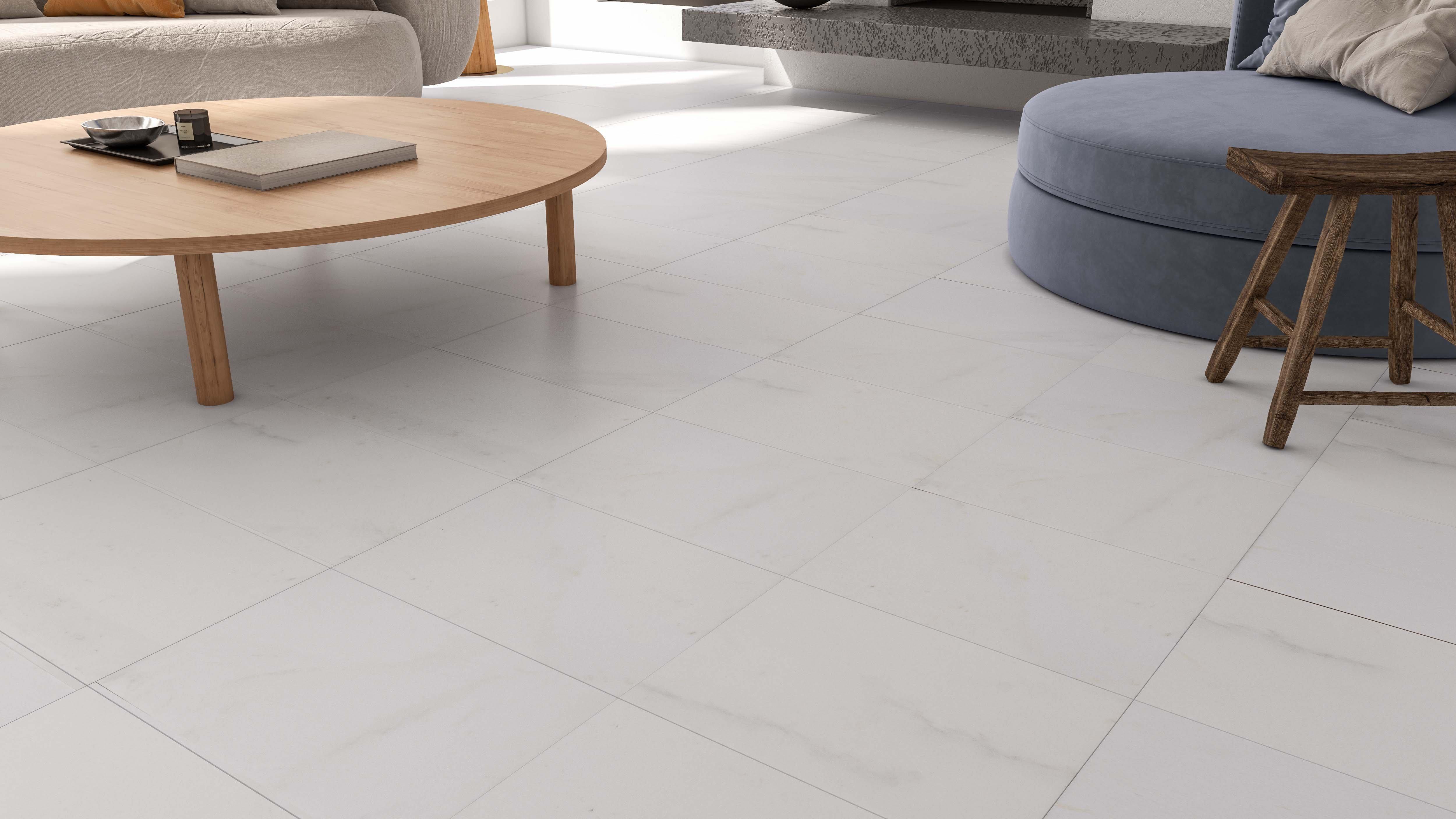 Thassos Standard Honed Marble Tile