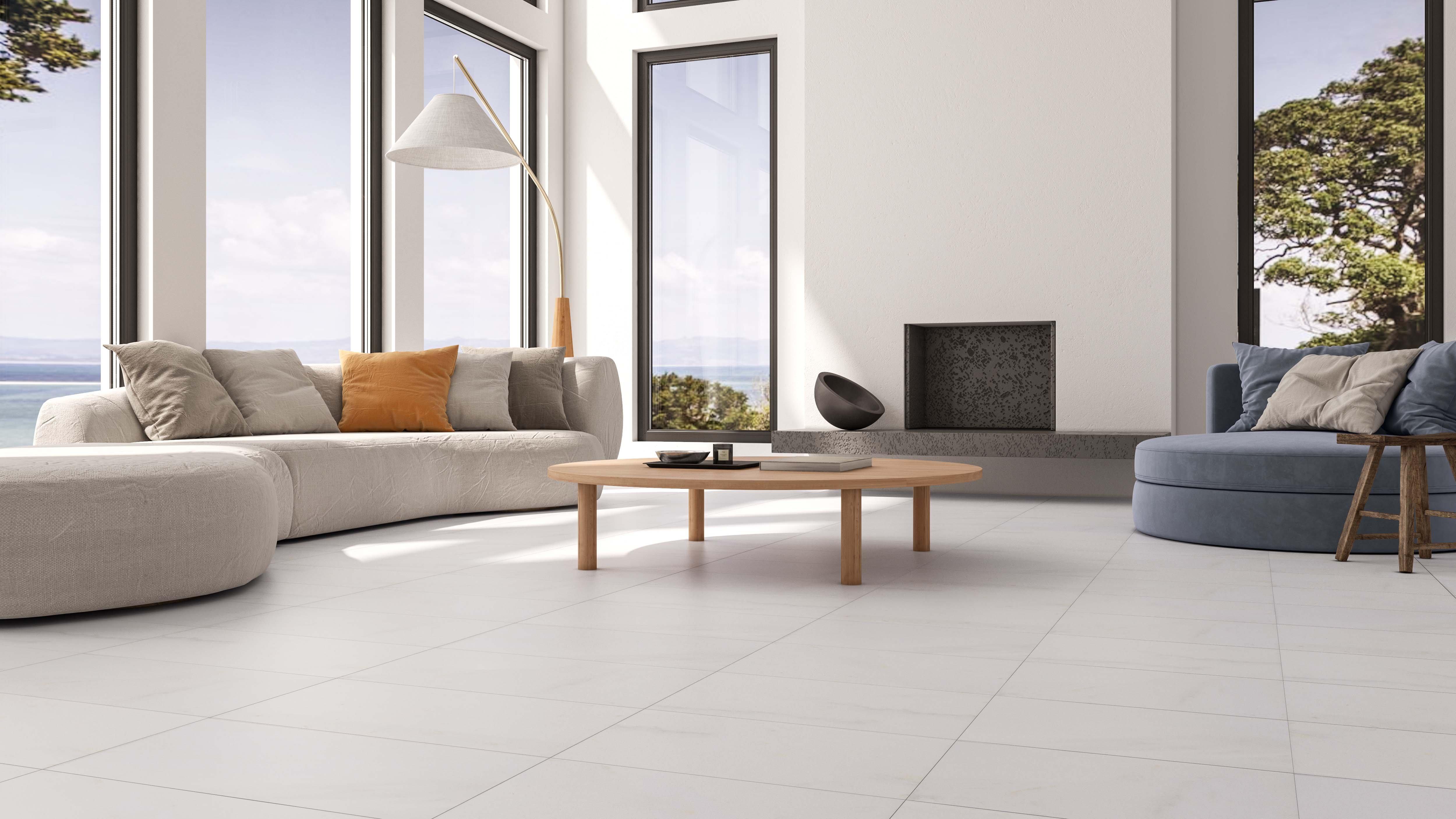 Thassos Standard Honed Marble Tile