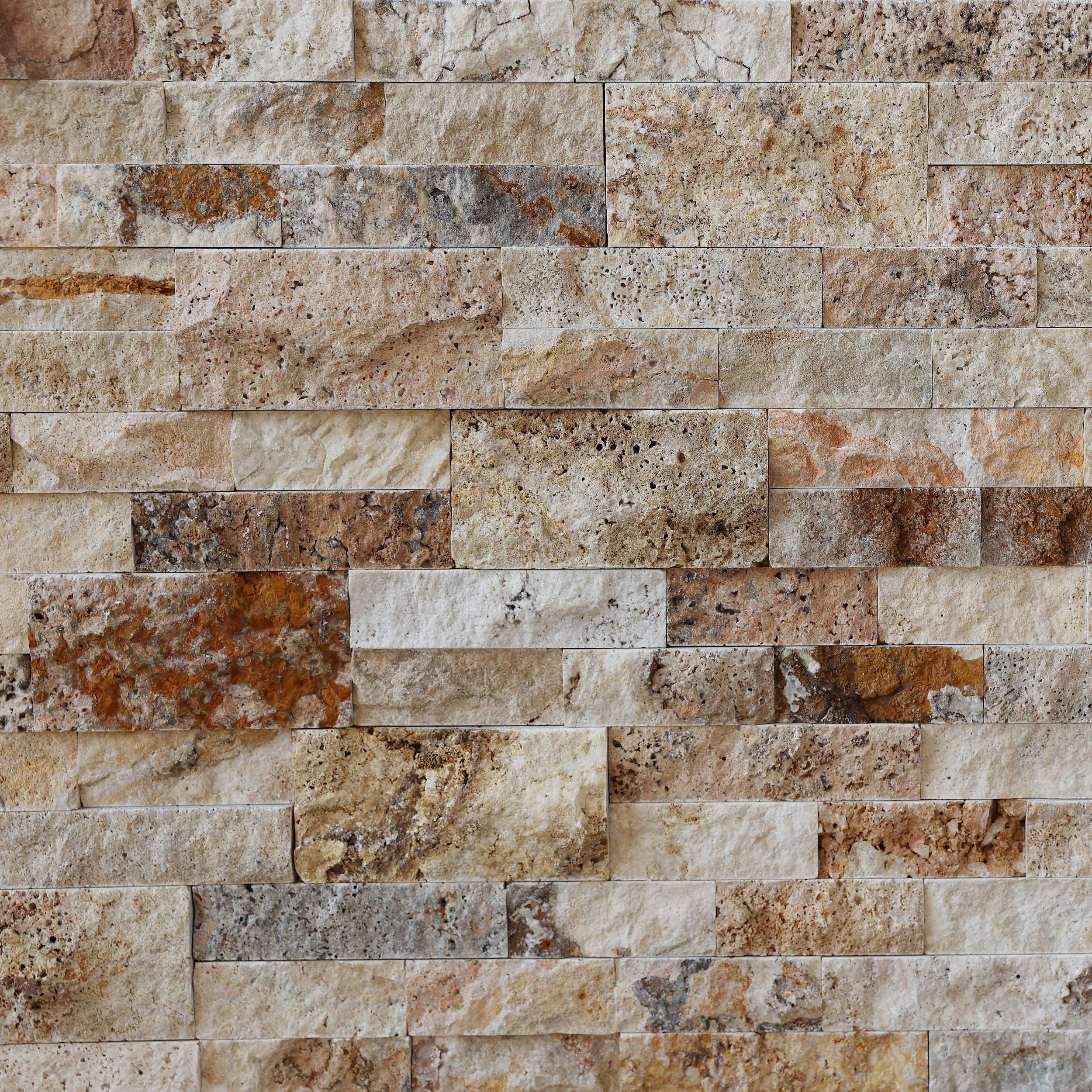 Sierra Sands Travertine Ledger Panel