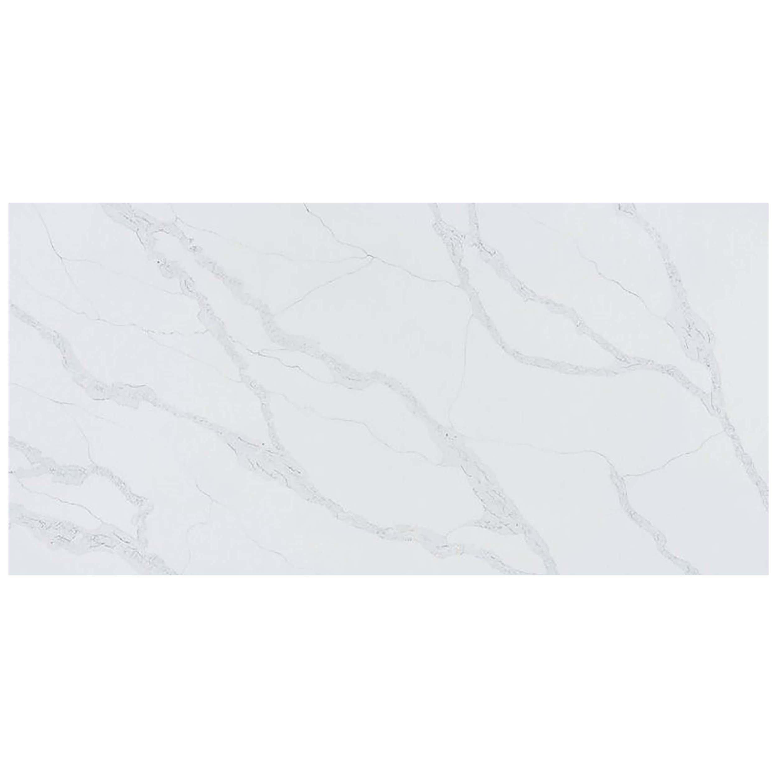 Sample- Calacatta Grande Quartz Custom Countertop | Floor And Decor