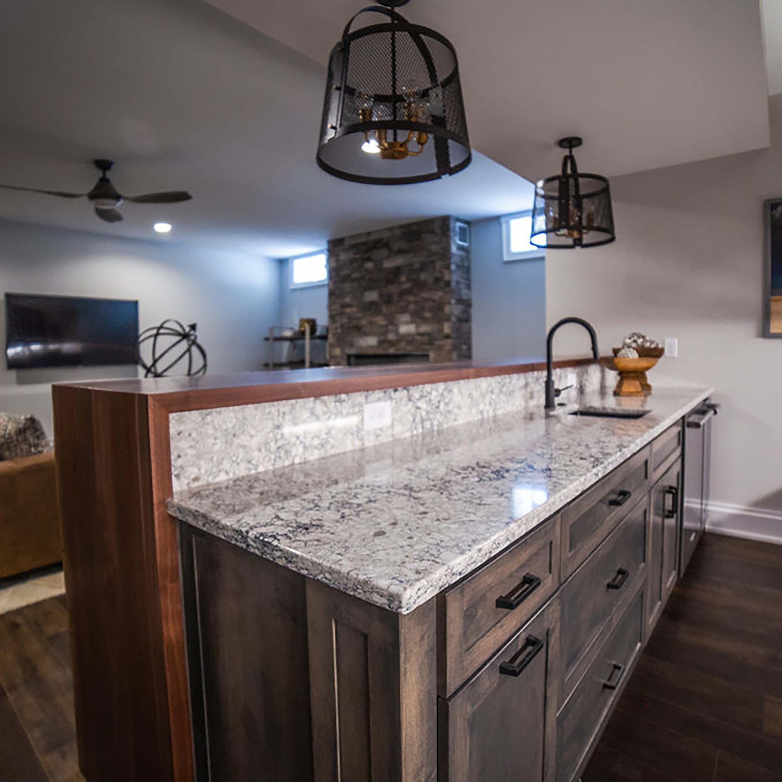 Sample- Levine Quartz Custom Countertop