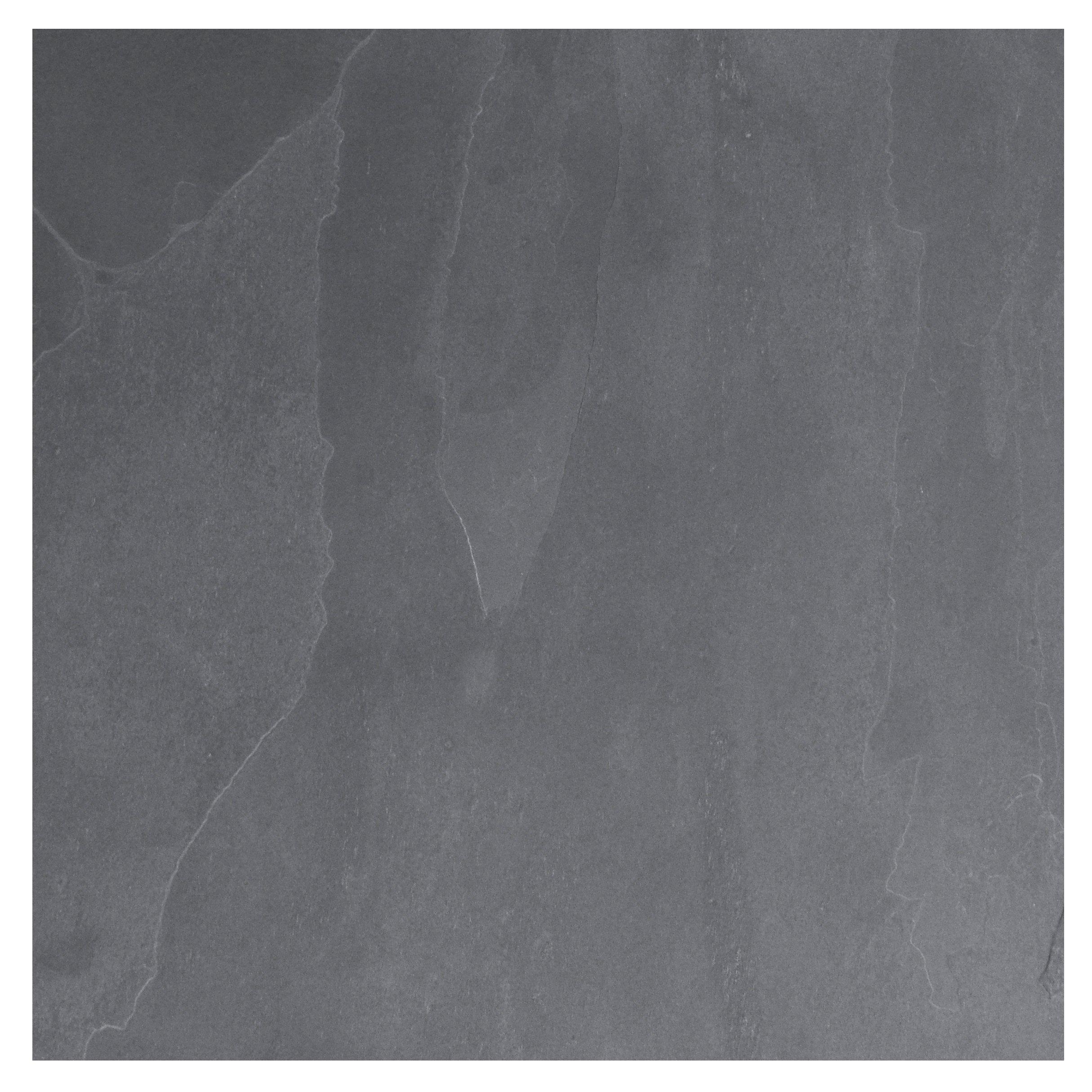 Black Brushed Slate Tile