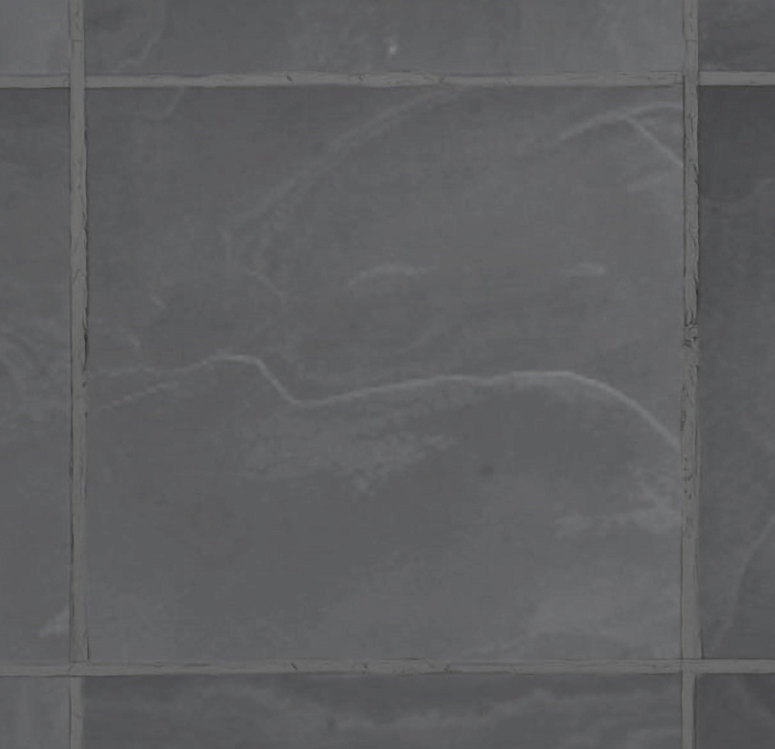 Black Brushed Slate Tile