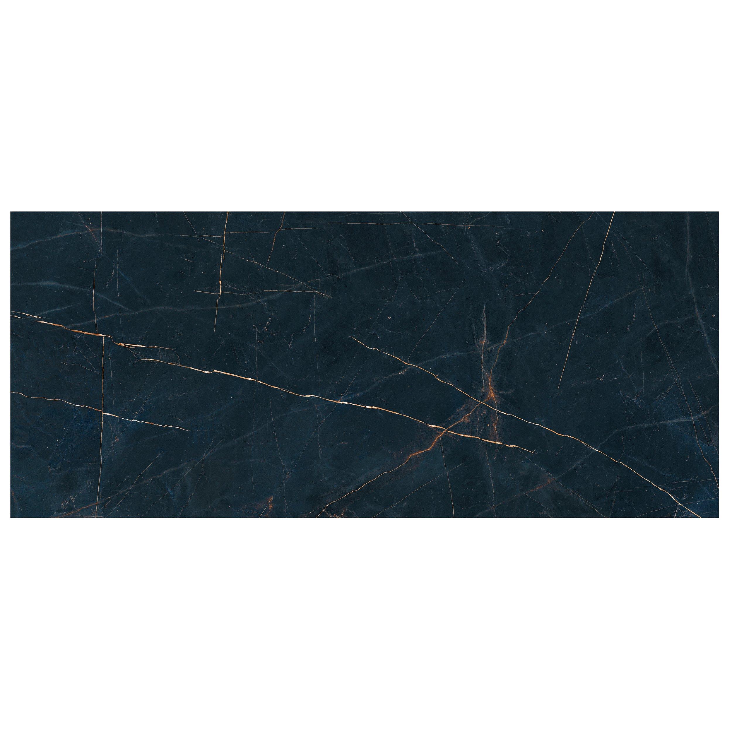 Sample - Vulcan Noir Polished Porcelain Slab