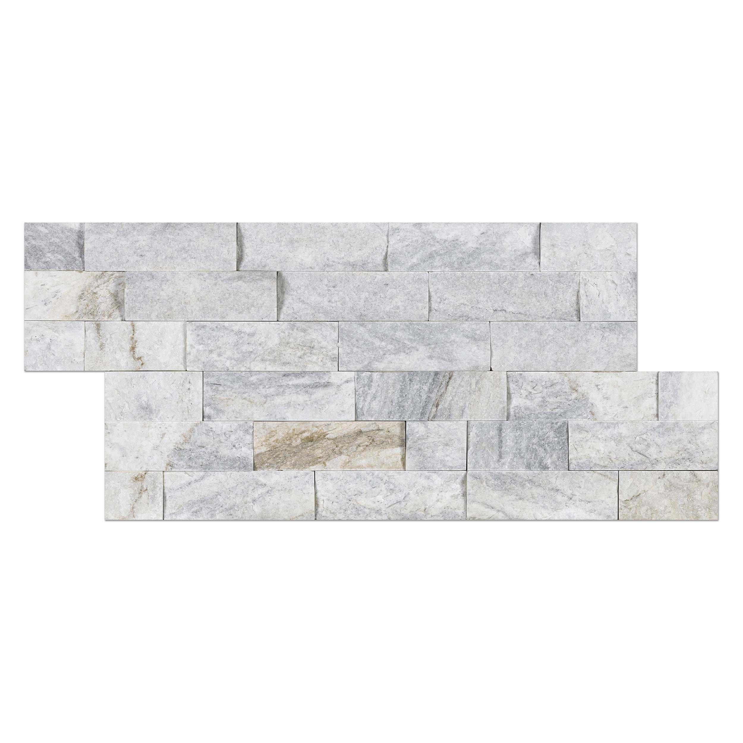 Woodland Gray Marble Ledger Panel