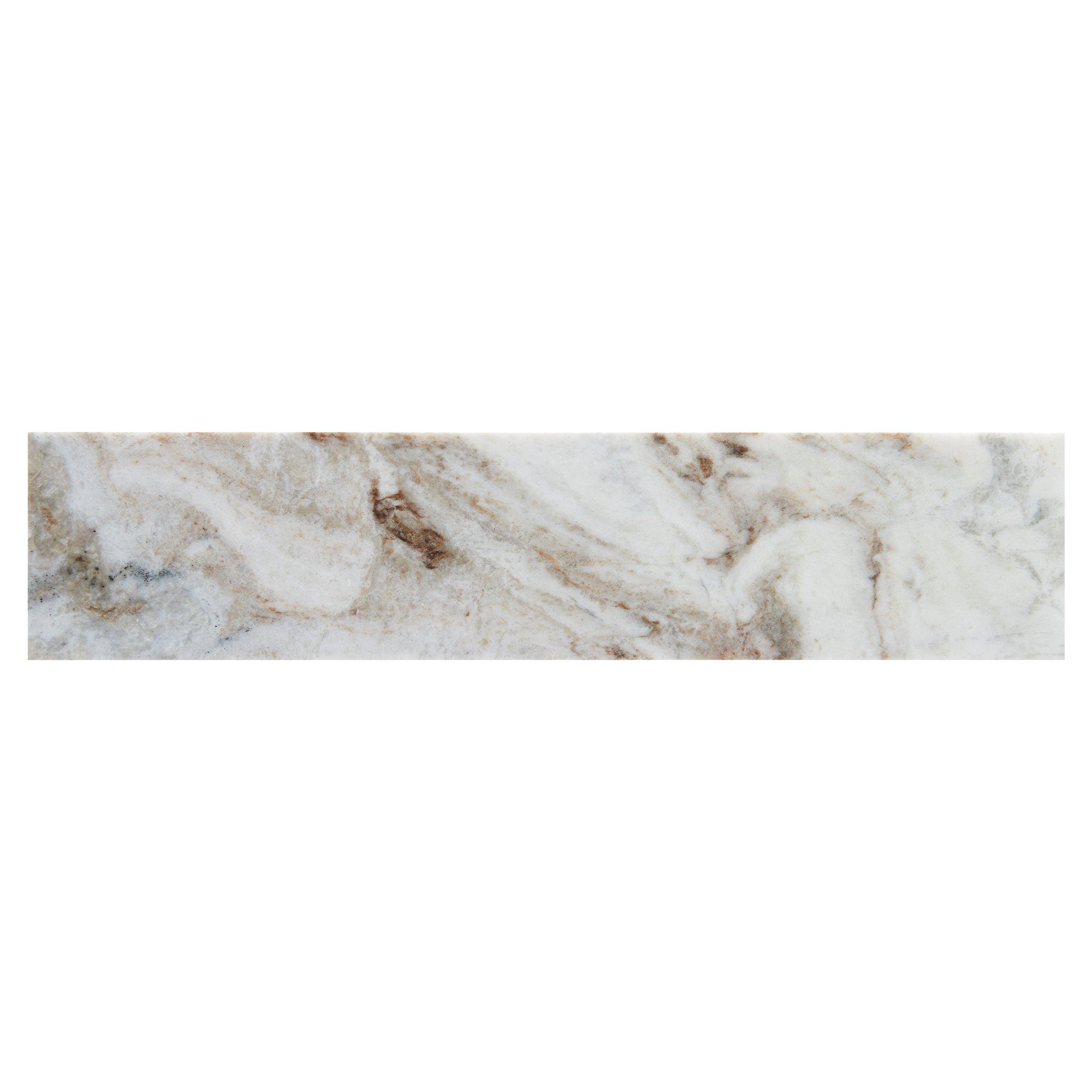 Bianco Orion Honed Marble Tile
