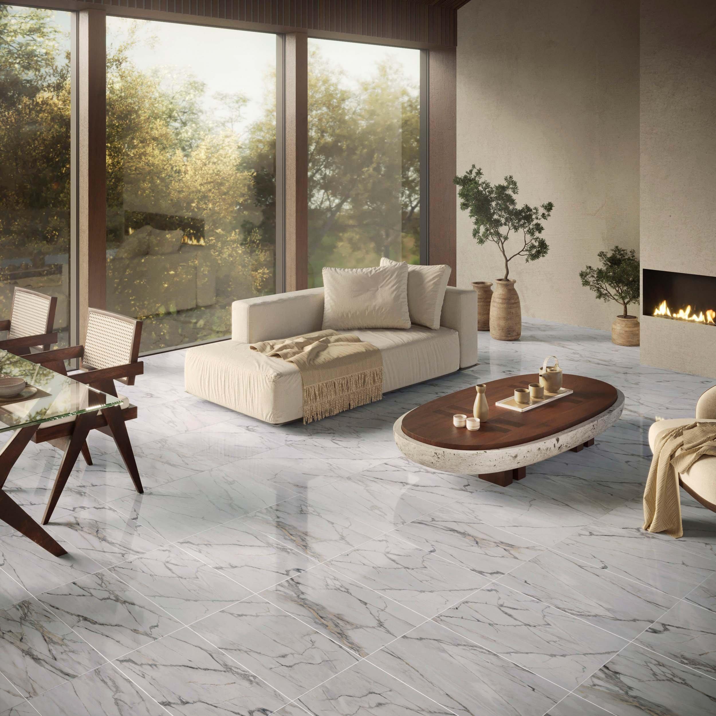 Serena Frost II Polished Porcelain Tile