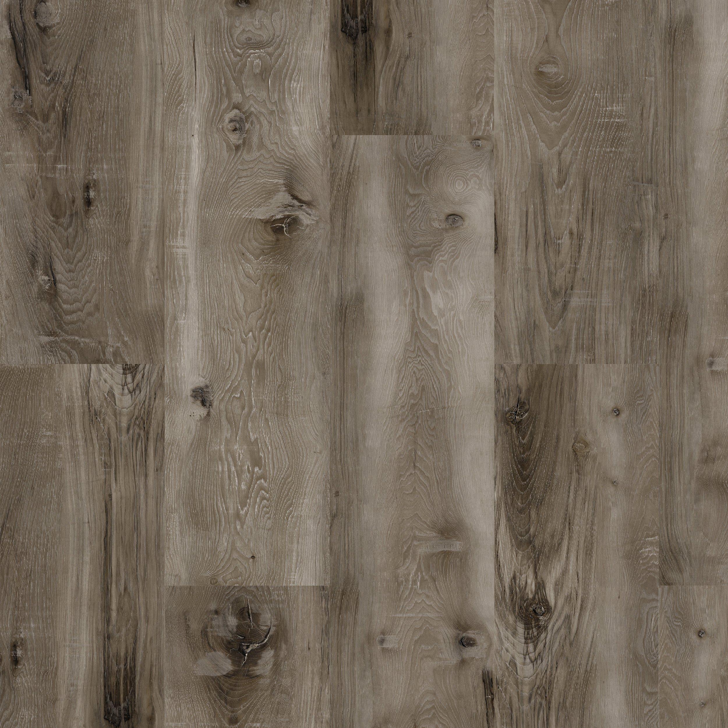 Rustic Ombre Waterproof Rigid Core Luxury Vinyl Plank - Cork Pad