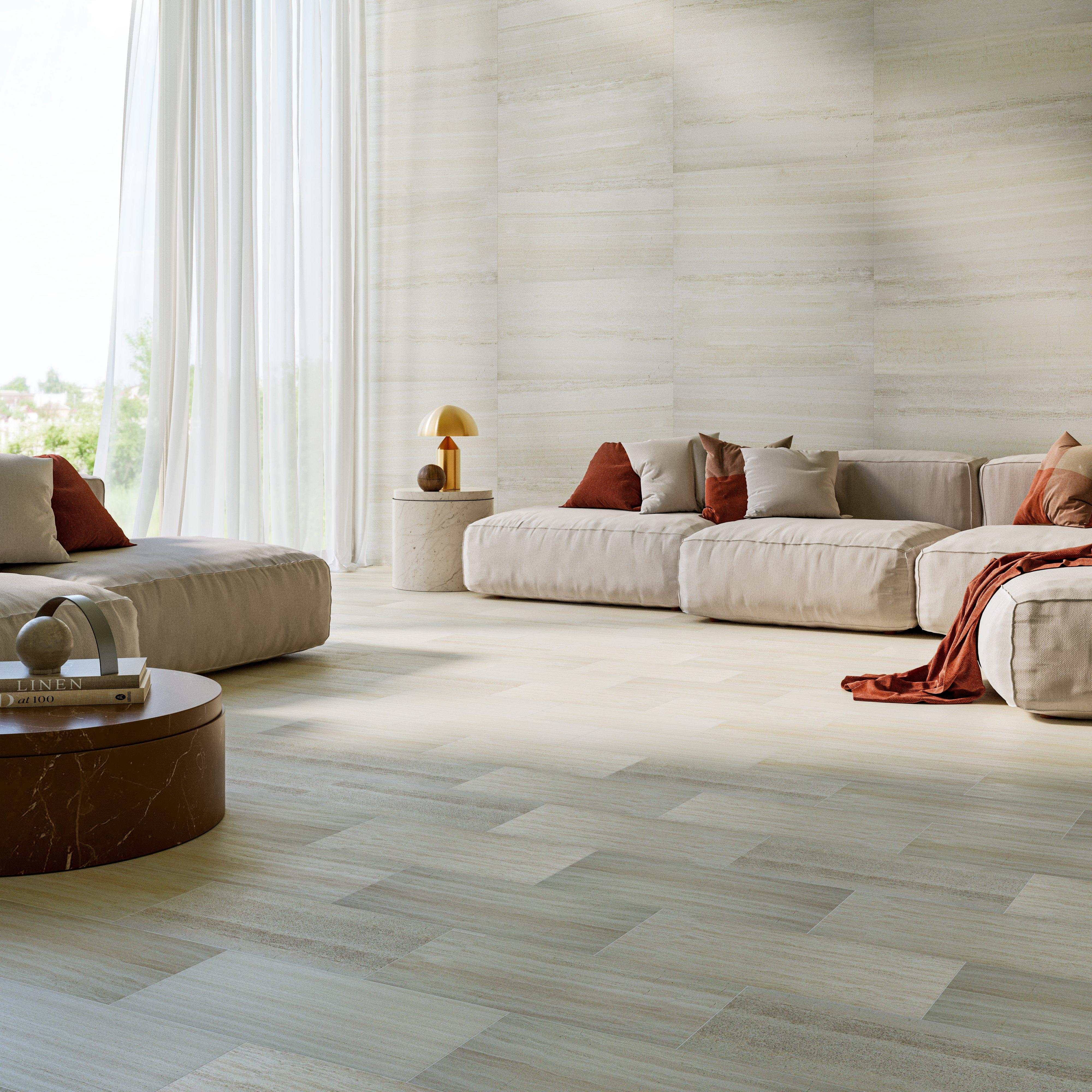 Linen Honed Limestone Tile
