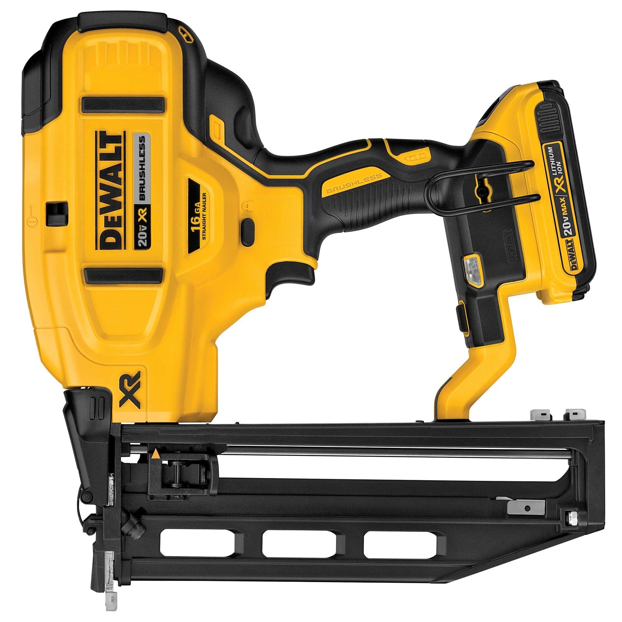 DeWalt 20V 16 Gauge Finish Nailer Kit