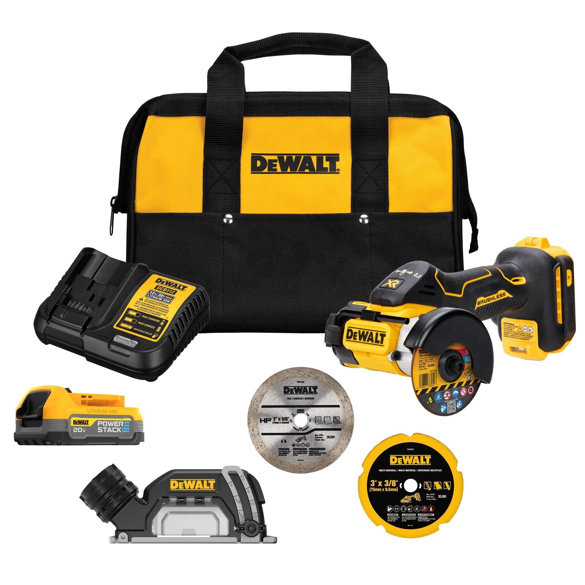 DeWalt 20V 3in. Compact Cutoff Tool Kit