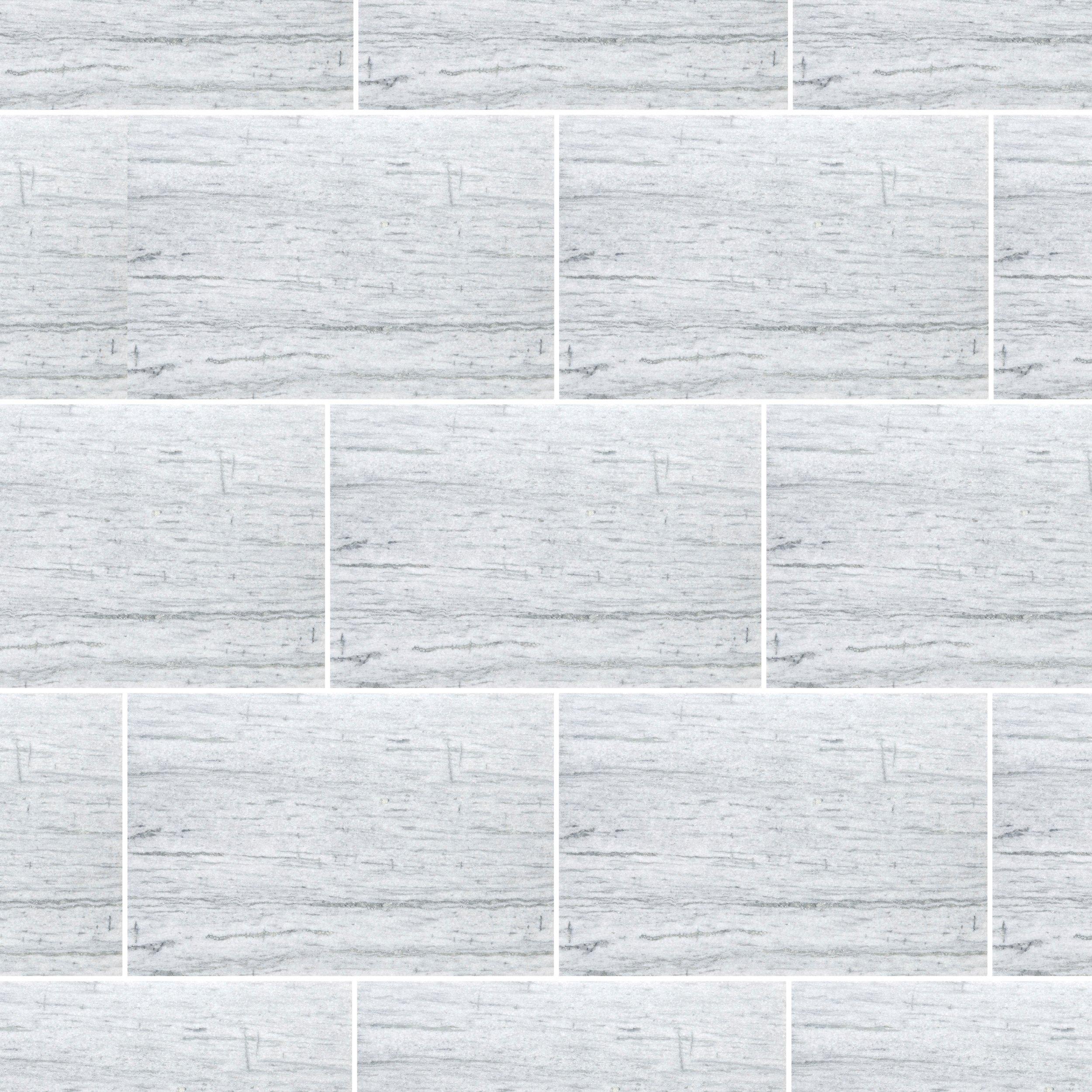 Palace Frost Honed Marble Tile