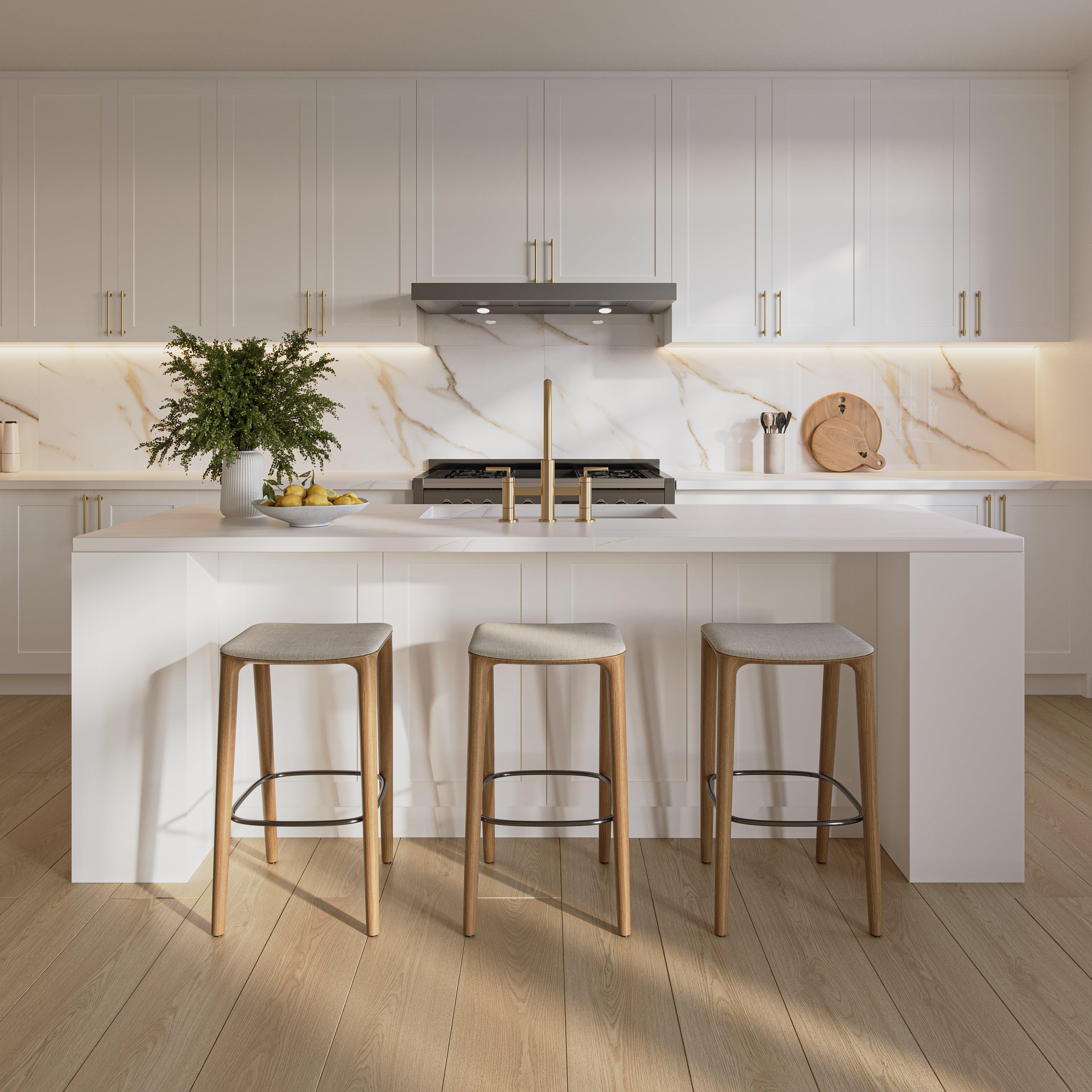 Leida Bianco Polished Porcelain Tile