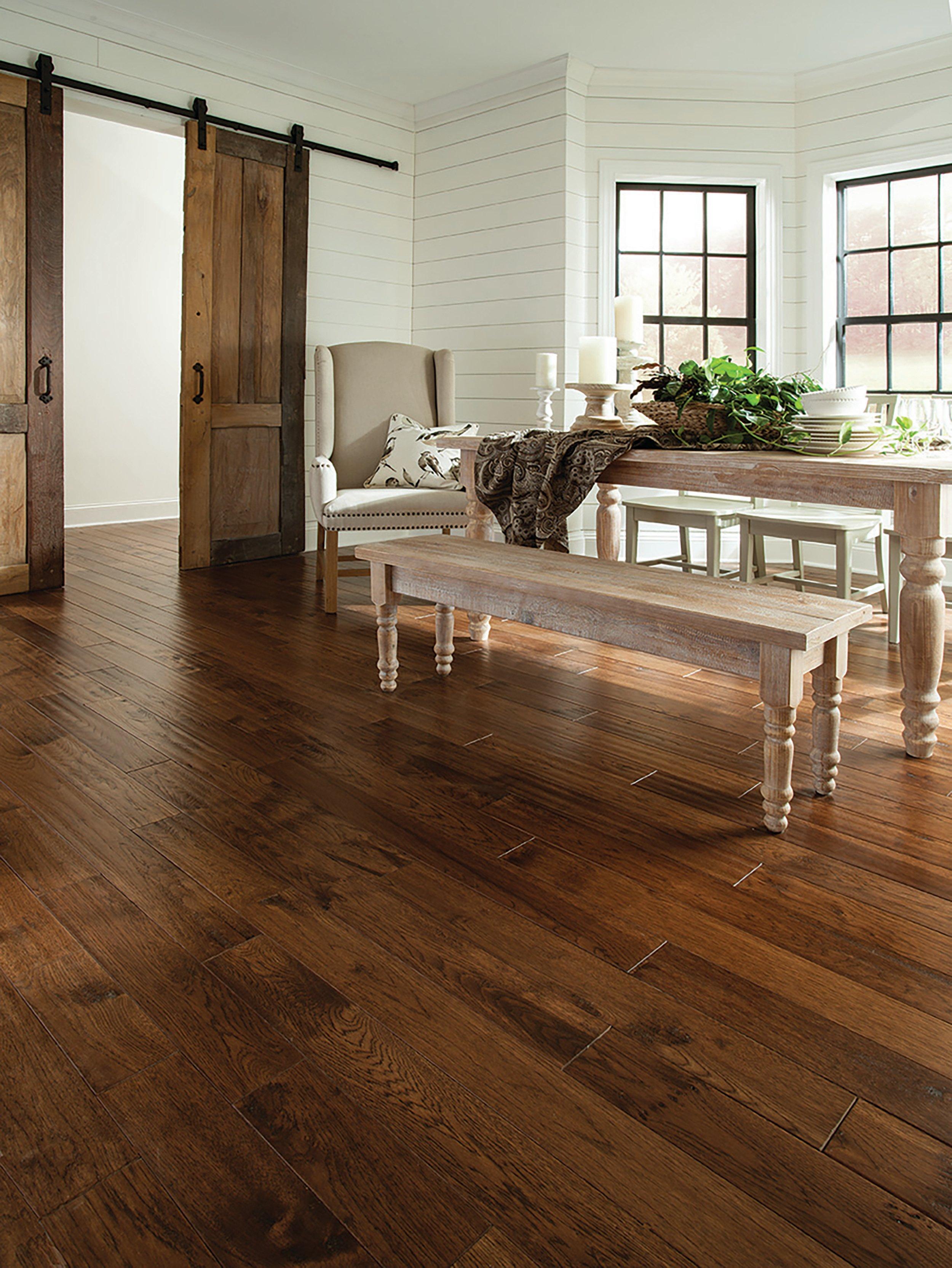 Chestnut Hickory Smooth Solid Hardwood