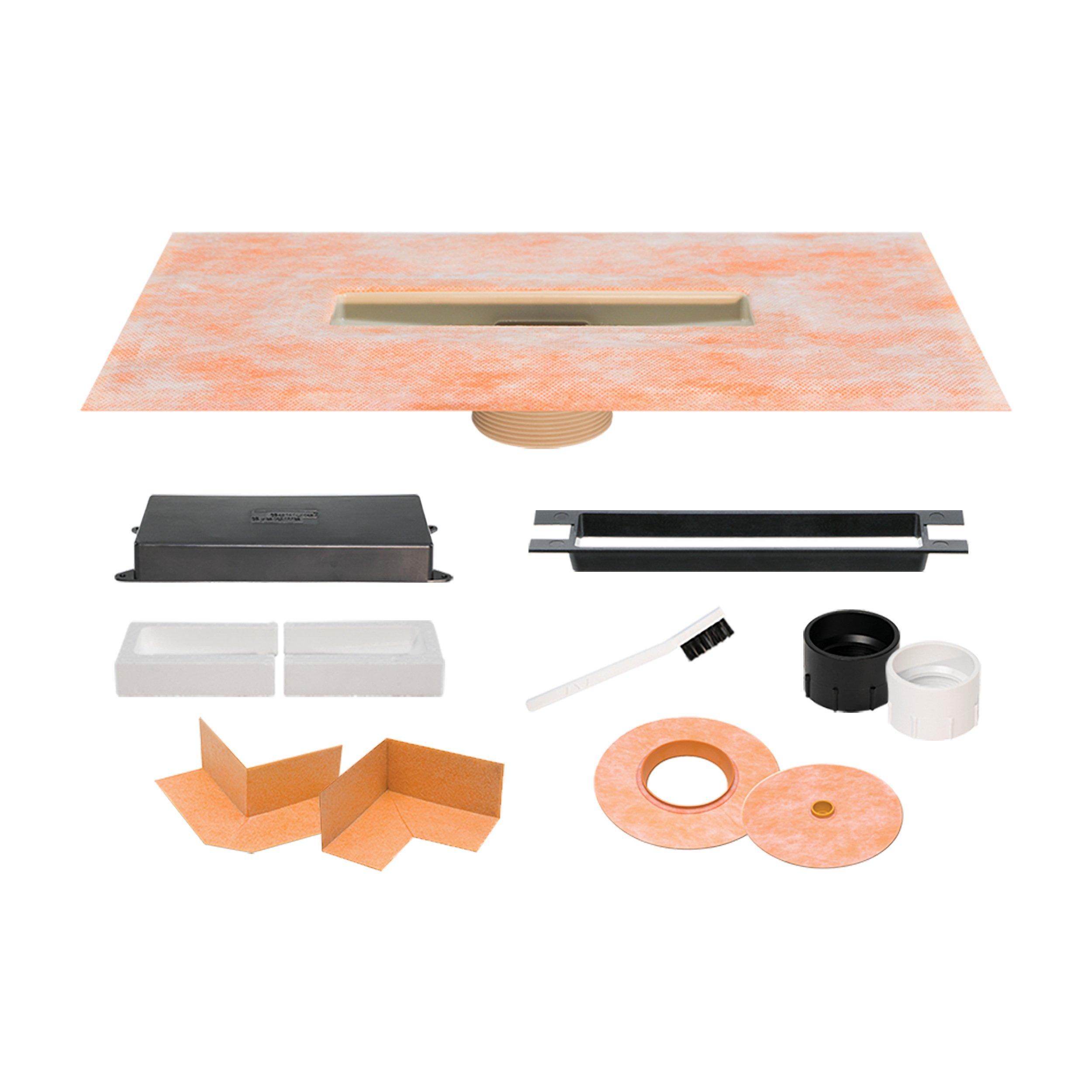 Schluter Kerdi-Line Vario Flange Kit 2in.