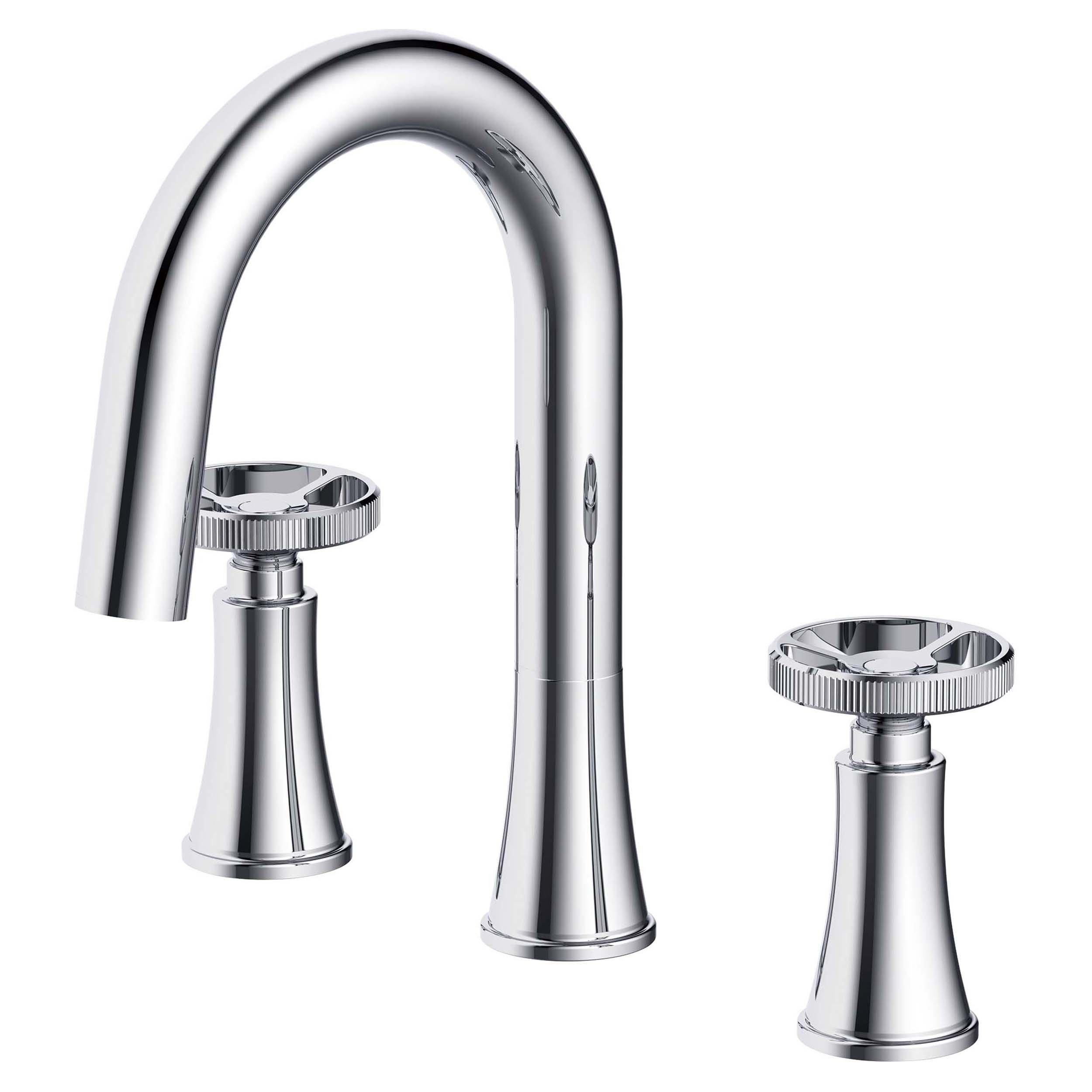 Abbey 8 in. Widespread Chrome Bath Faucet